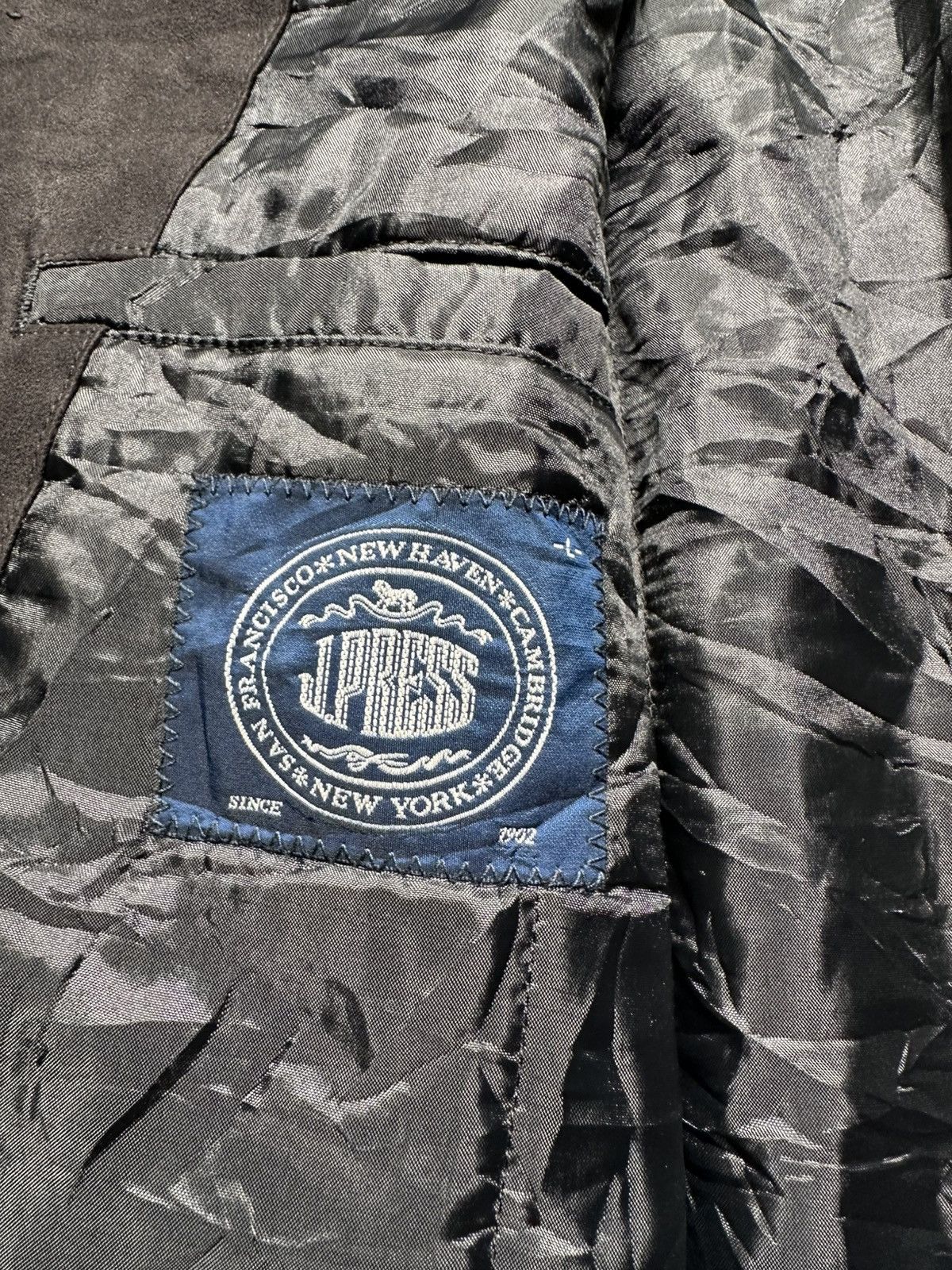 J. Press J.PRESS Black Jacket Size US XL / EU 56 / 4 - 9 Thumbnail