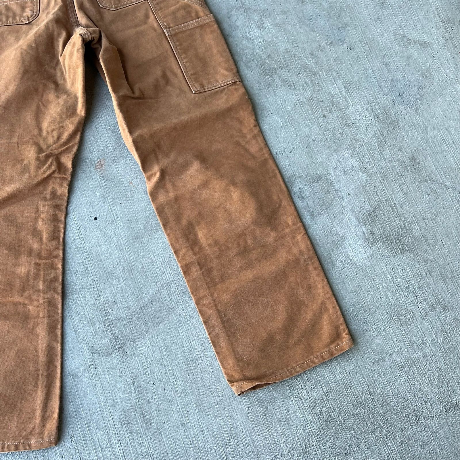 Carhartt × Vintage Carhartt brown double knee work wear carpenter pants Size US 27 - 9 Thumbnail