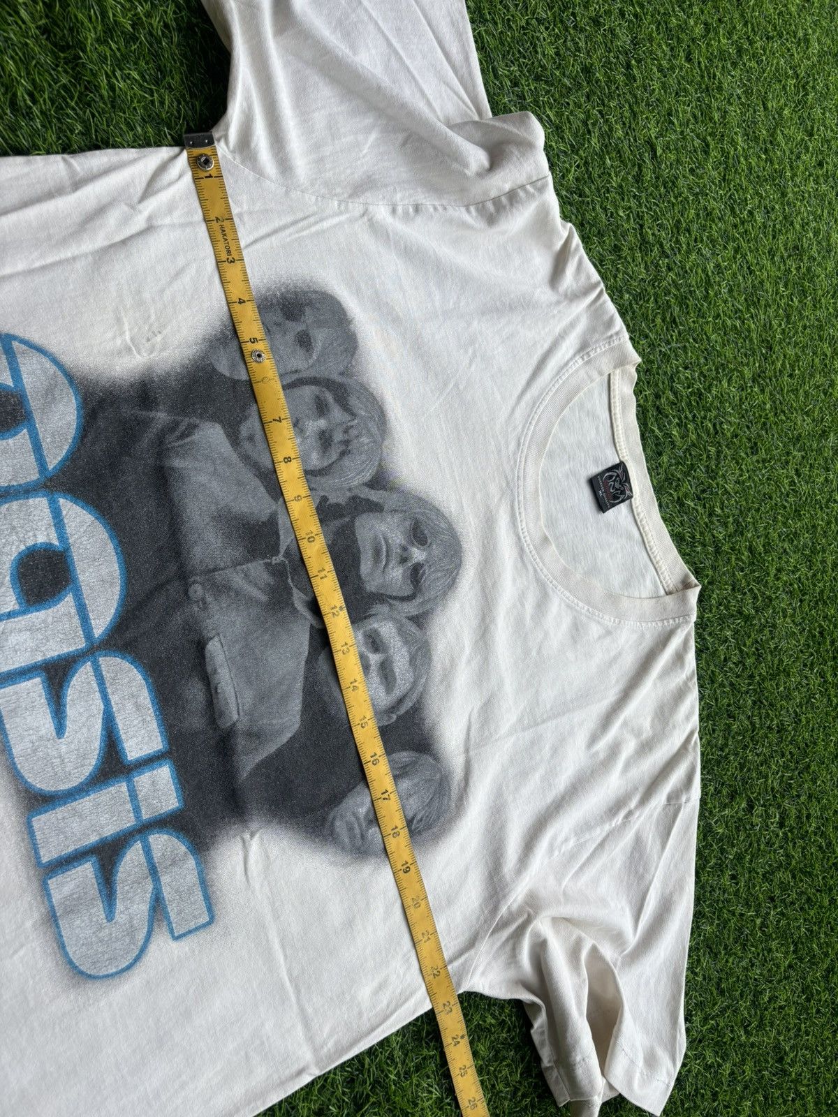 Band Tees Vintage Bootleg Oasis Britpop Band Tshirt Size US XL / EU 56 / 4 - 6 Thumbnail