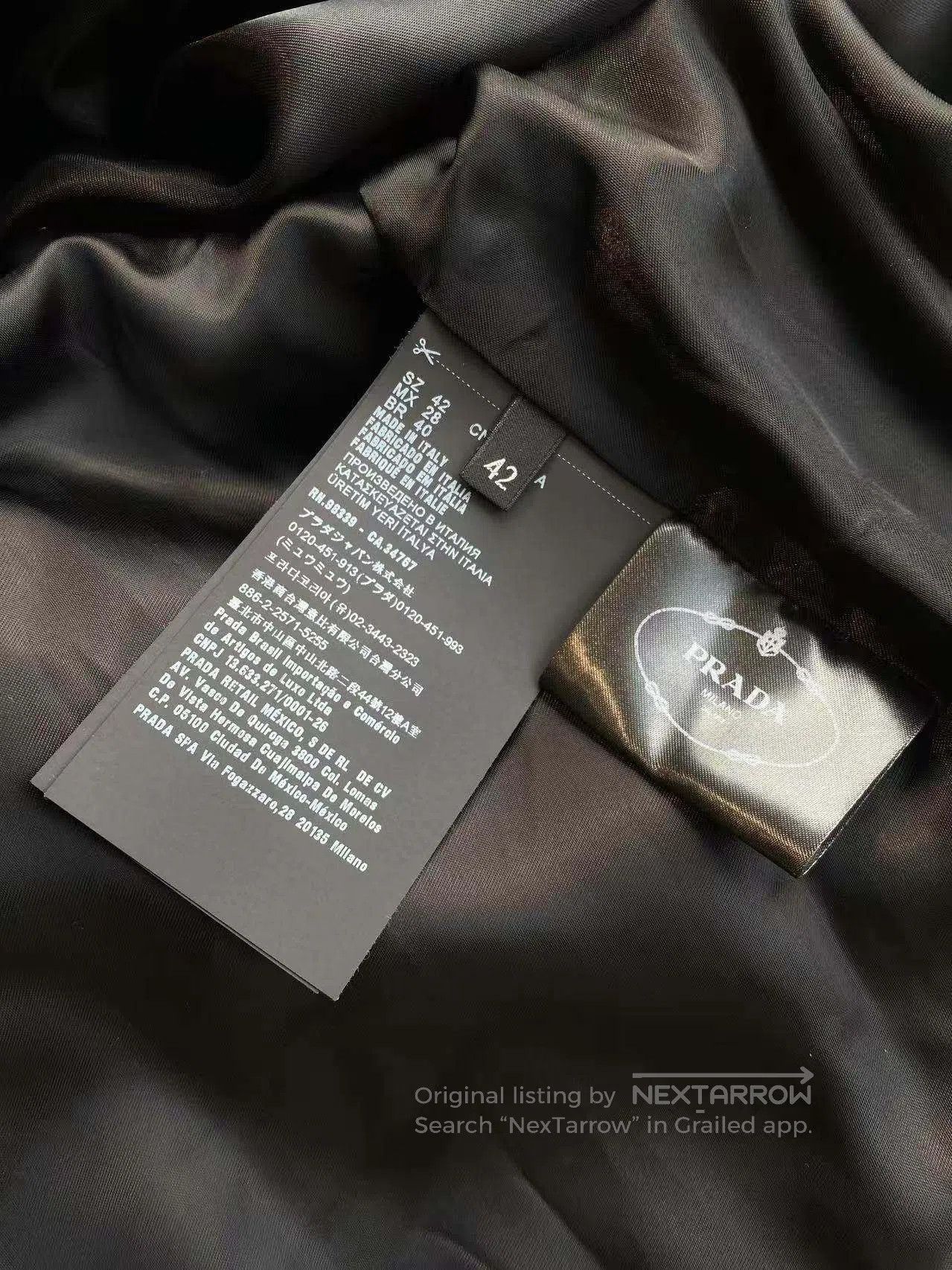 Prada Prada Triangle belt cotton clothes| Size S / US 4 / IT 40 - 5 Thumbnail
