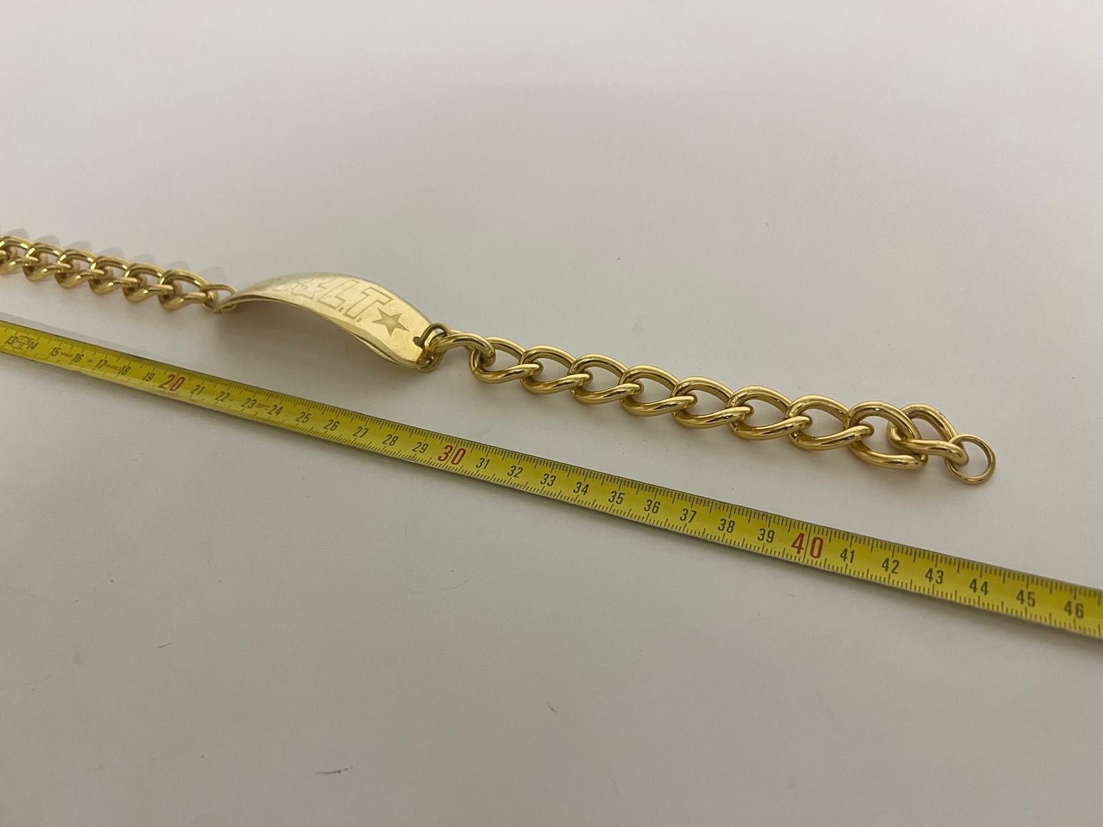 Walter Van Beirendonck 🪙 Vintage W&LT Gold Chain Choker — Archive Size ONE SIZE - 2 Thumbnail