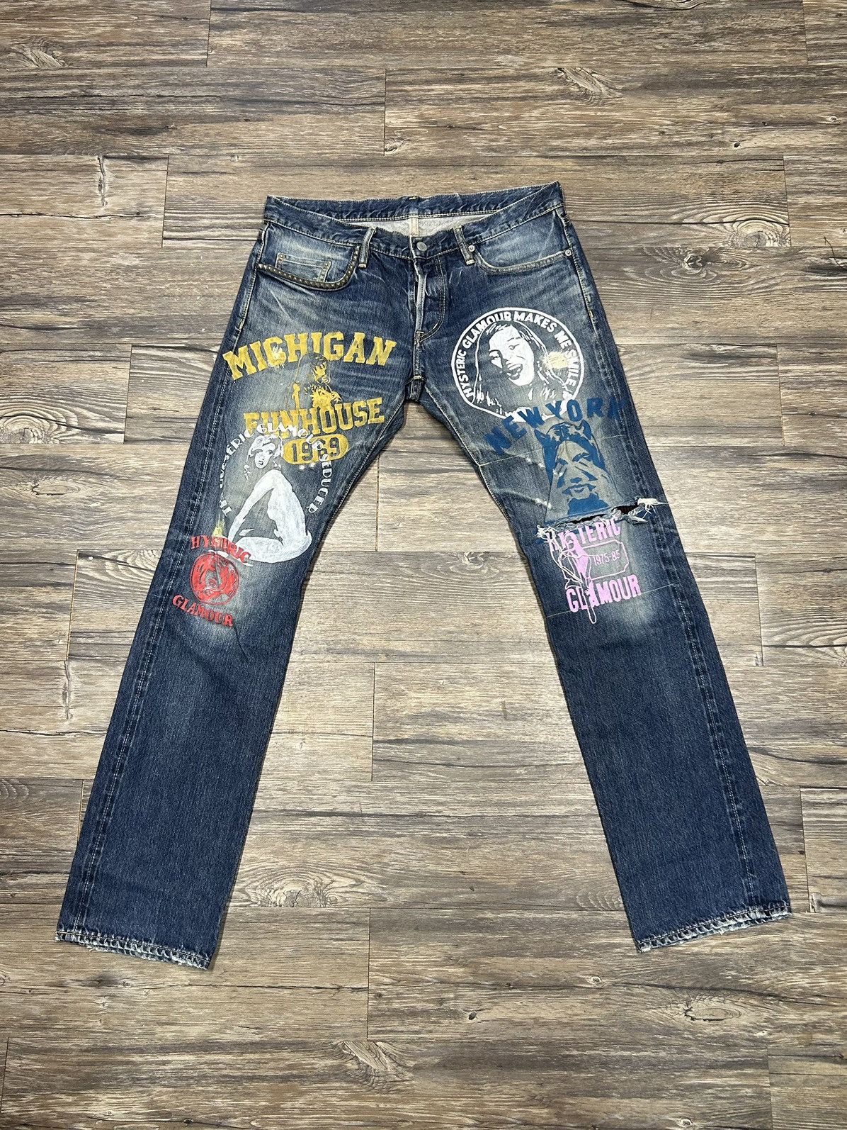 Hysteric Glamour Rare Hysteric Glamour Denim Size 32" / US 10 / IT 46 - 1 Thumbnail