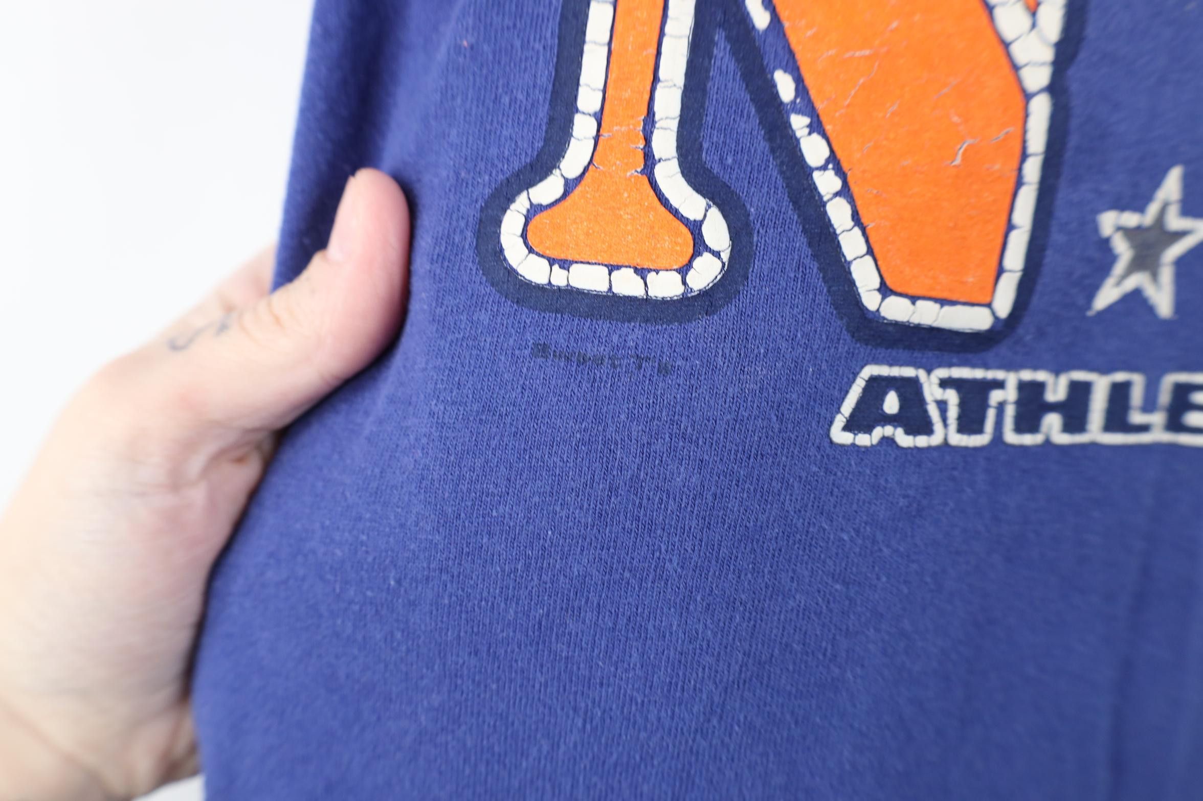 Vintage Vintage 90s Y2K Streetwear NYC New York City T-Shirt Blue Size US XXL / EU 58 / 5 - 5 Thumbnail
