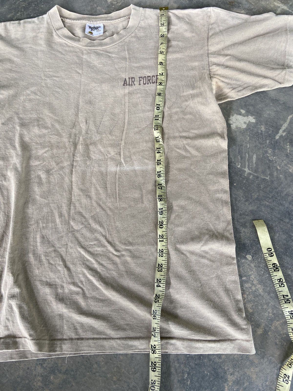 Vintage Vintage Libra Military Tee Size US L / EU 52-54 / 3 - 10 Thumbnail