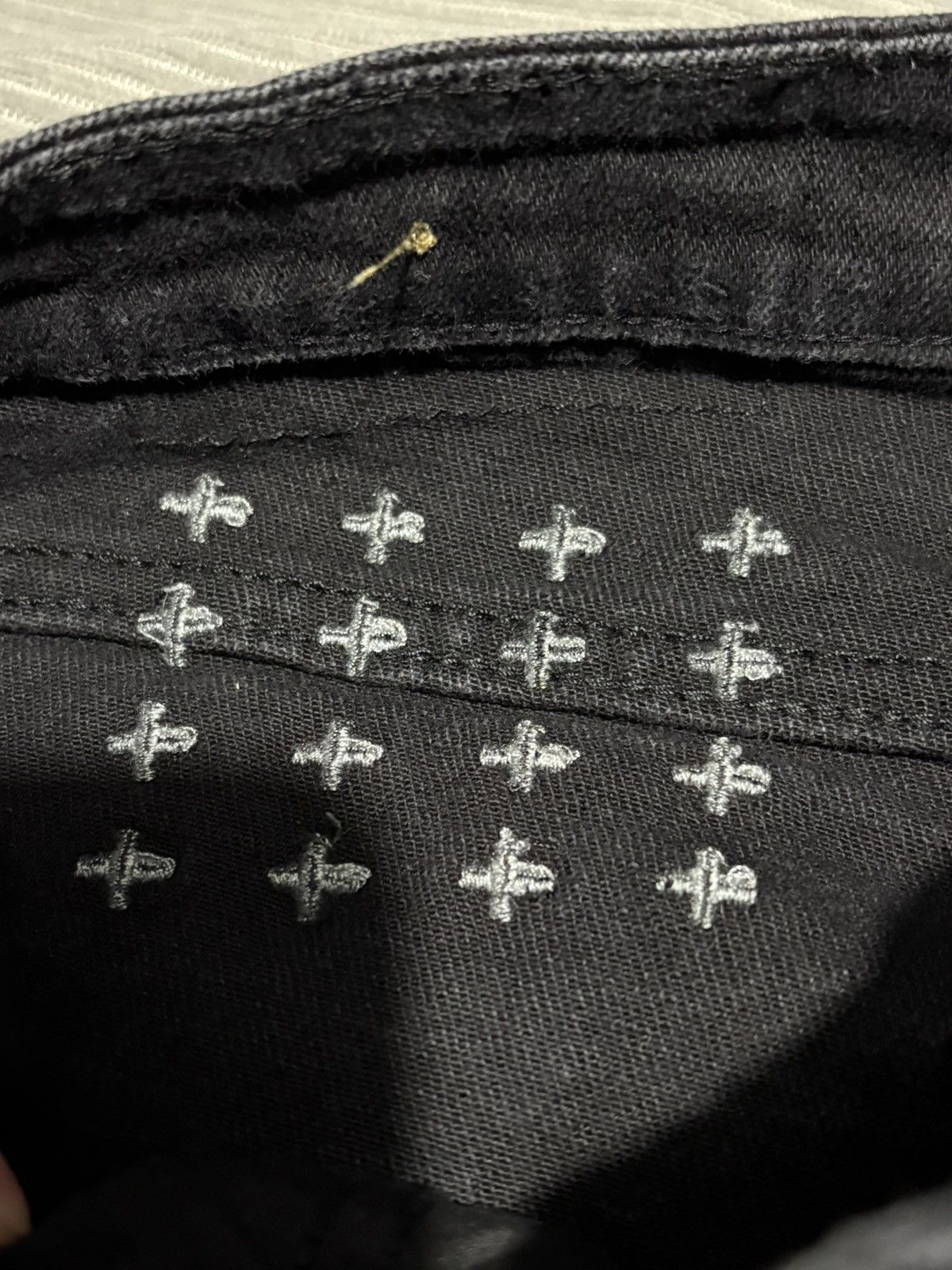 Ksubi 31 Vintage Ksubi Van Winkle Jeans Distressed knee denim logo Size US 31 - 5 Thumbnail