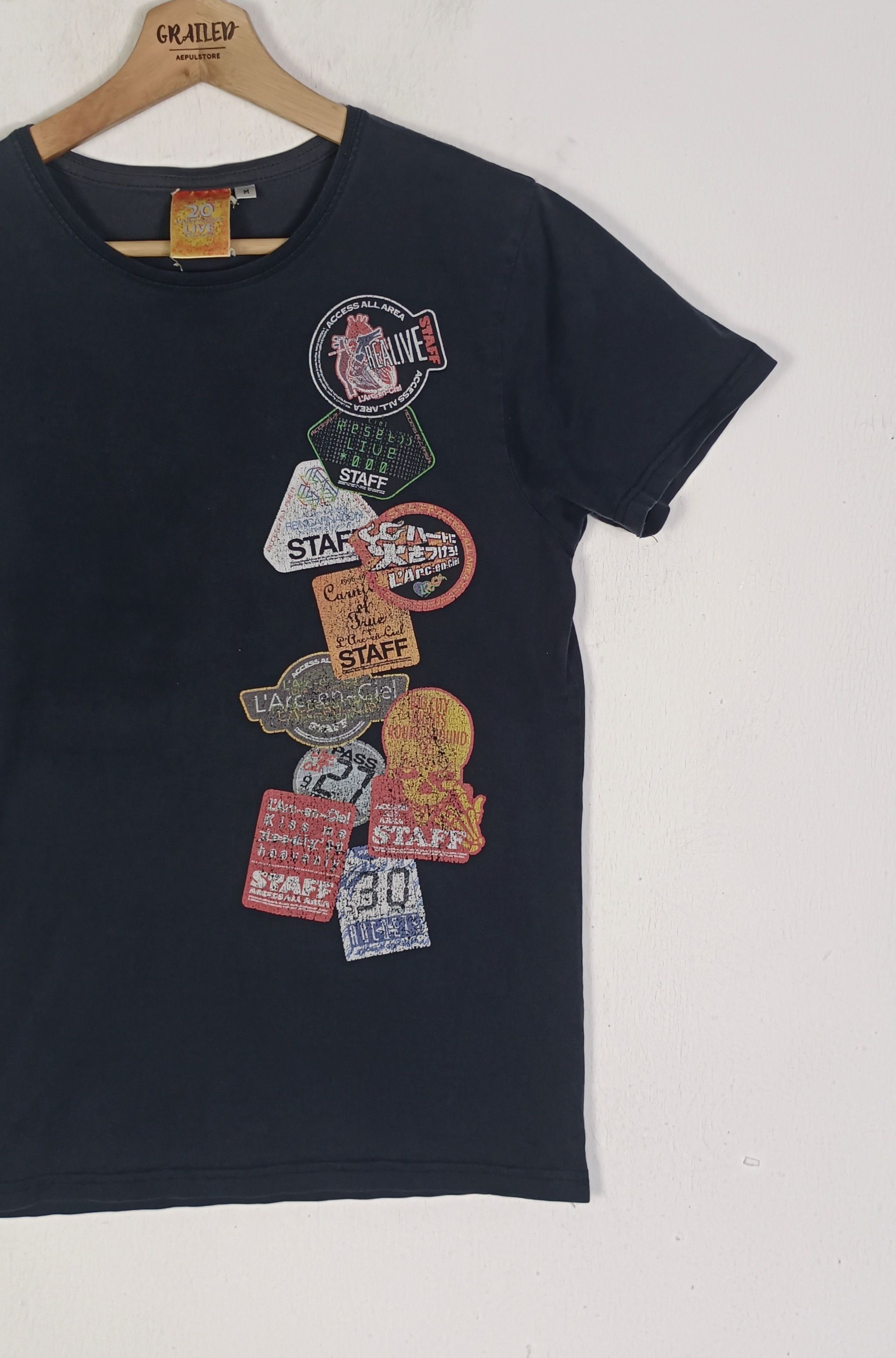 Band Tees × Japanese Brand × Vintage L'Arc 20th Anniversary Live Pass Size US S / EU 44-46 / 1 - 4 Thumbnail