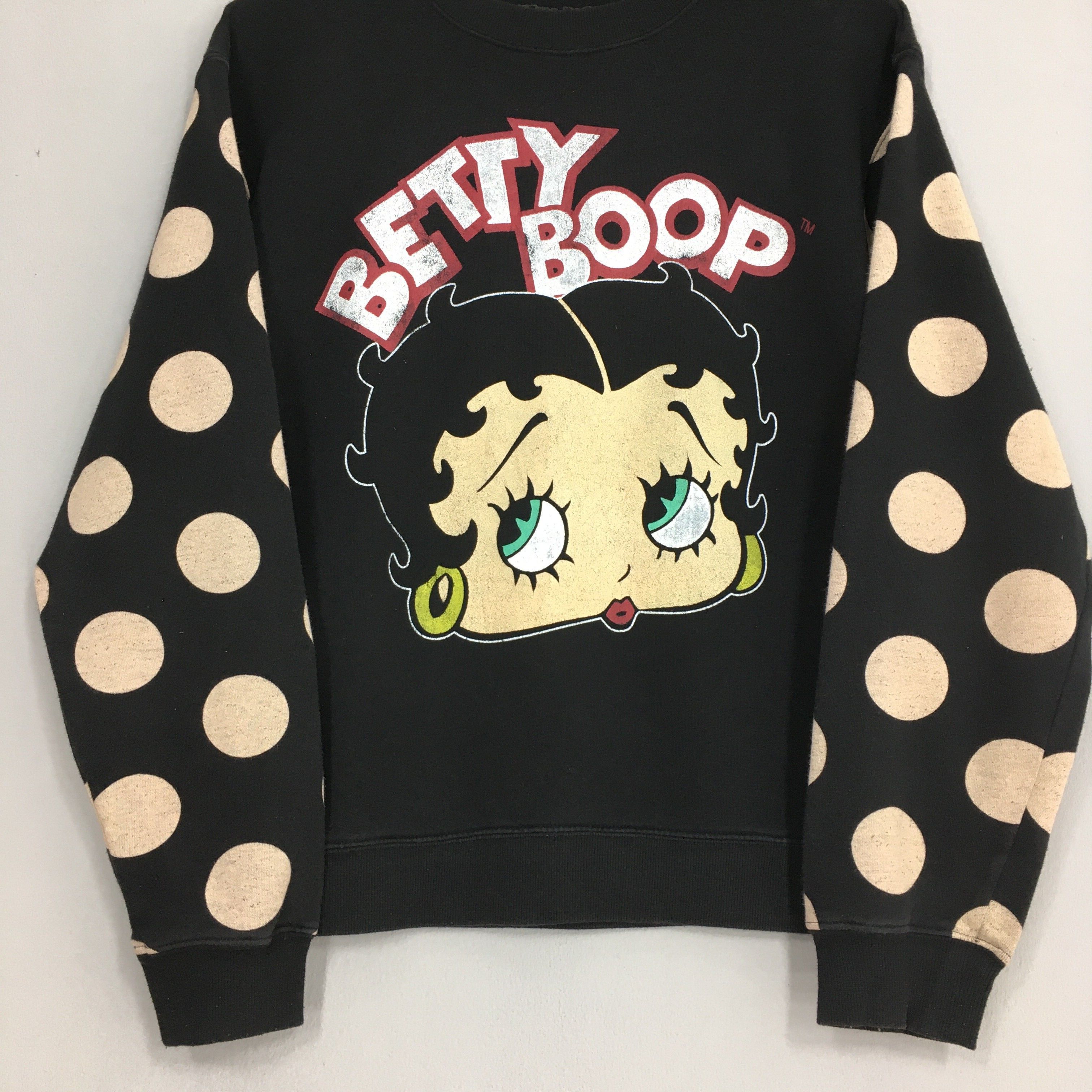 Disney × Vintage Betty Boop Sweatshirt Women Black Medium Size US M / EU 48-50 / 2 - 3 Thumbnail