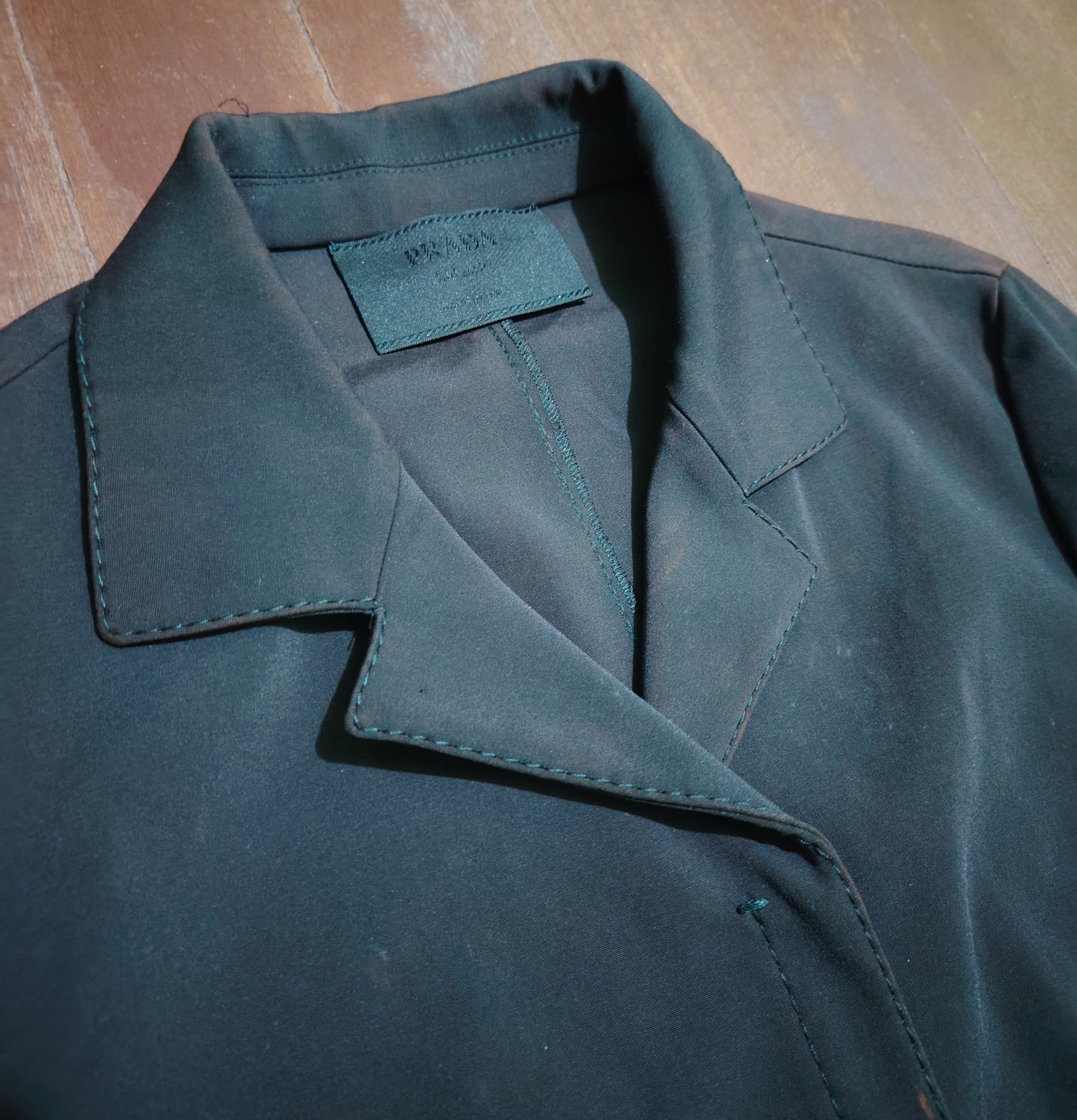 Prada PRADA - Vintage - Tech Blazer Jacket Size M / US 6-8 / IT 42-44 - 3 Thumbnail