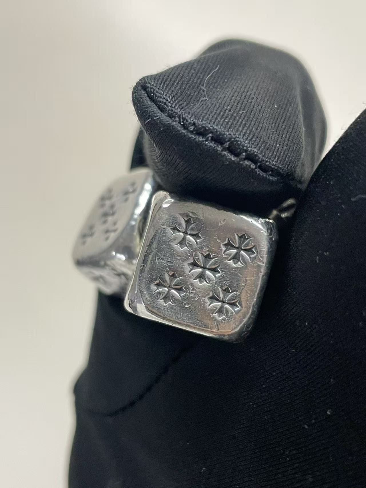 Chrome Hearts Chrome Hearts Silver Dice Keychain Size ONE SIZE - 6 Thumbnail