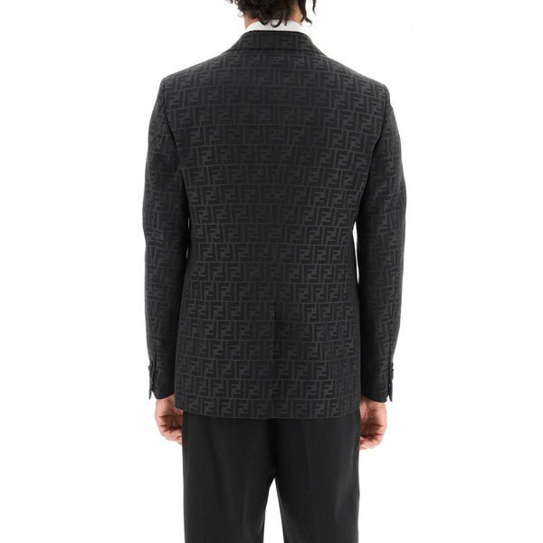Fendi o1s1wg110126 Jacket in Black Size US XL / EU 56 / 4 - 3 Thumbnail