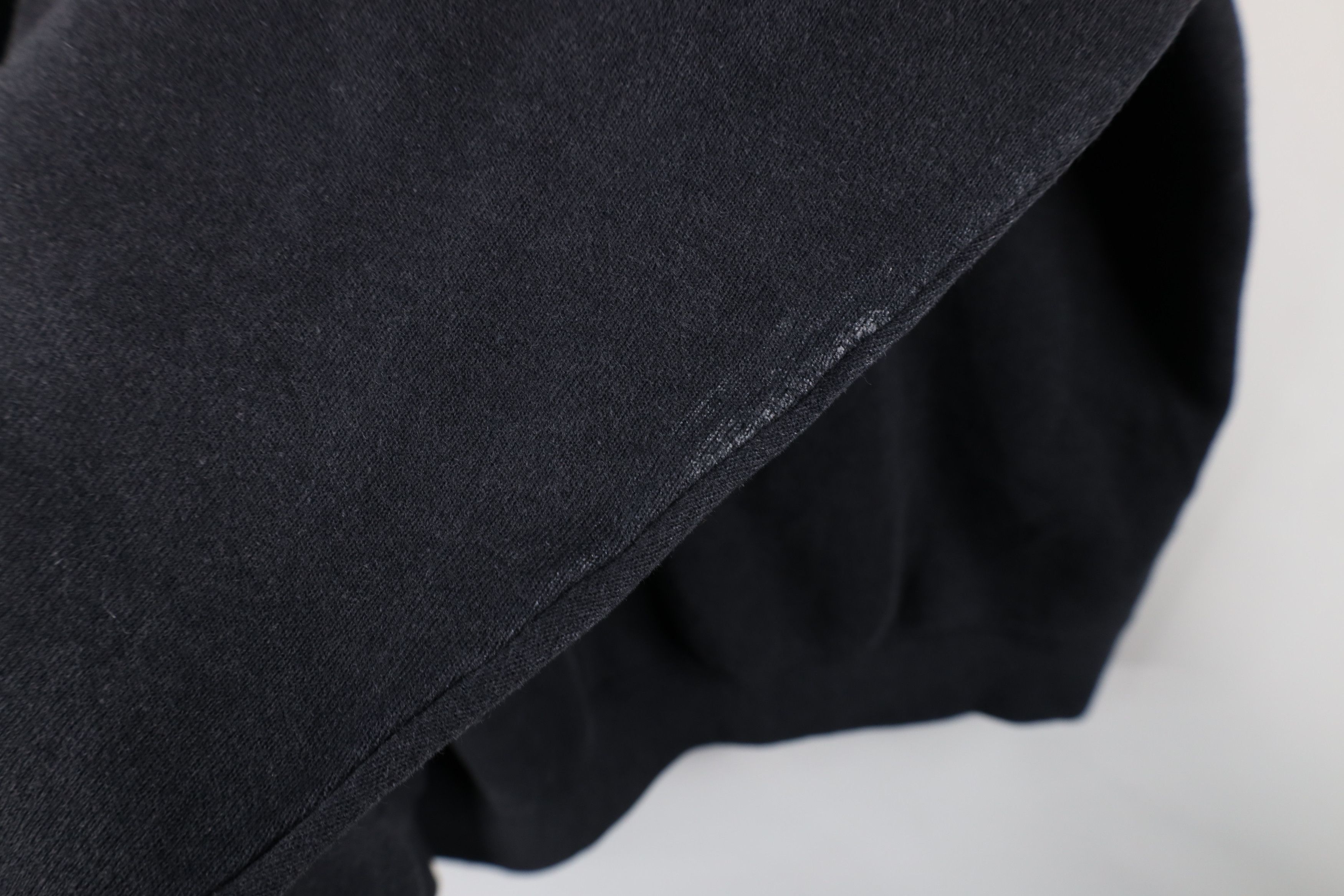 Vintage Vintage 90s Streetwear Blank Crewneck Sweatshirt Black Size US L / EU 52-54 / 3 - 5 Thumbnail