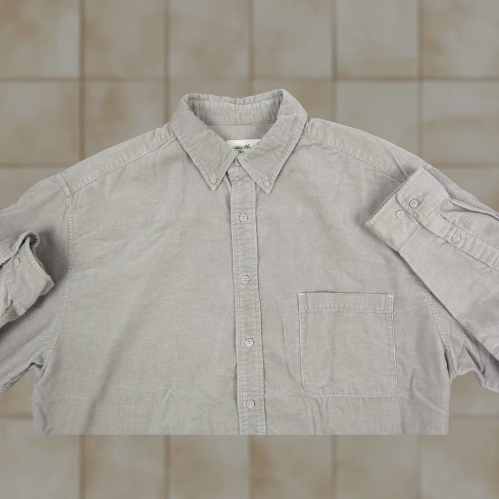 Eddie Bauer VINTAGE Eddie Bauer Button-Up Corduroy Shirt XL Brown Cotton 90s Men Regular Long Sleeve Collared Button-Down 90s Theme 100% Cotton Size US XL / EU 56 / 4 - 1 Thumbnail