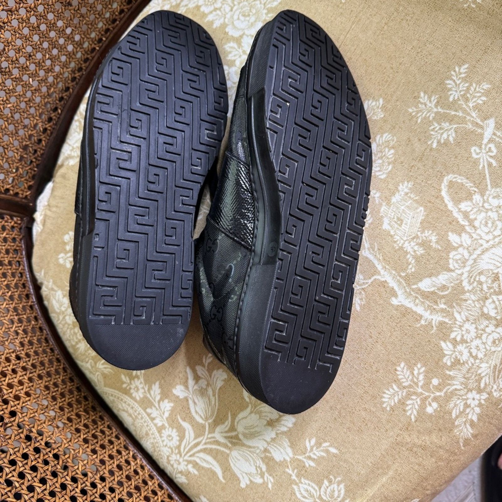 Gucci Gucci Men’s GG Guccissima Low Sneakers Size US 9 / EU 42 - 8 Thumbnail