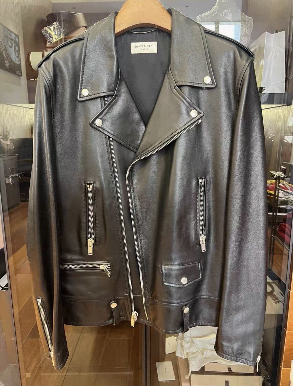 Saint Laurent Paris Saint laurent paris 20 FW L01 motorcycle leather jacket 250 Size US XL / EU 56 / 4 - 1 Thumbnail