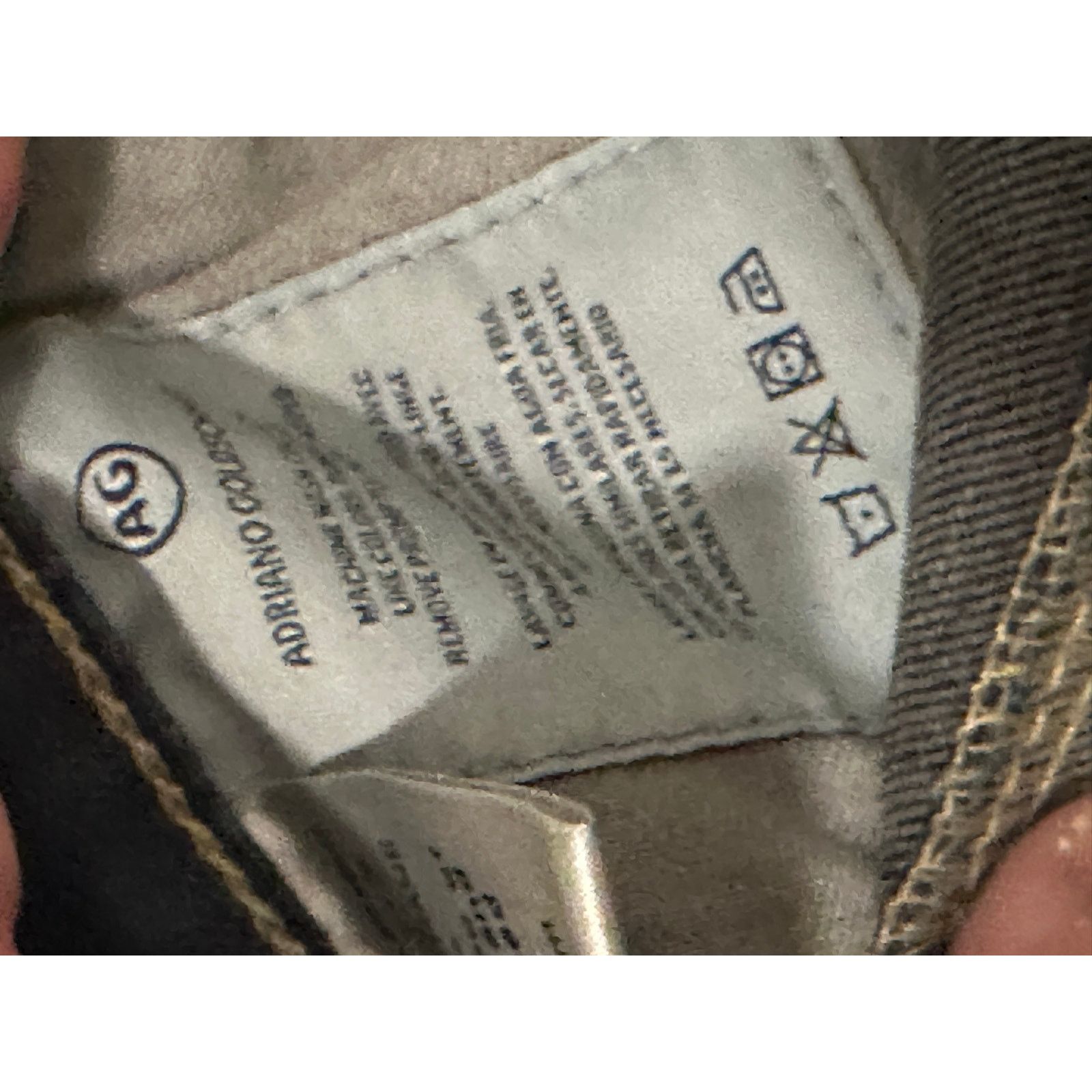 AG Adriano Goldschmied AG Women's 27R Blue Farrah High Rise Skinny Ankle Jeans Size 27" / US 4 / IT 40 - 14 Thumbnail