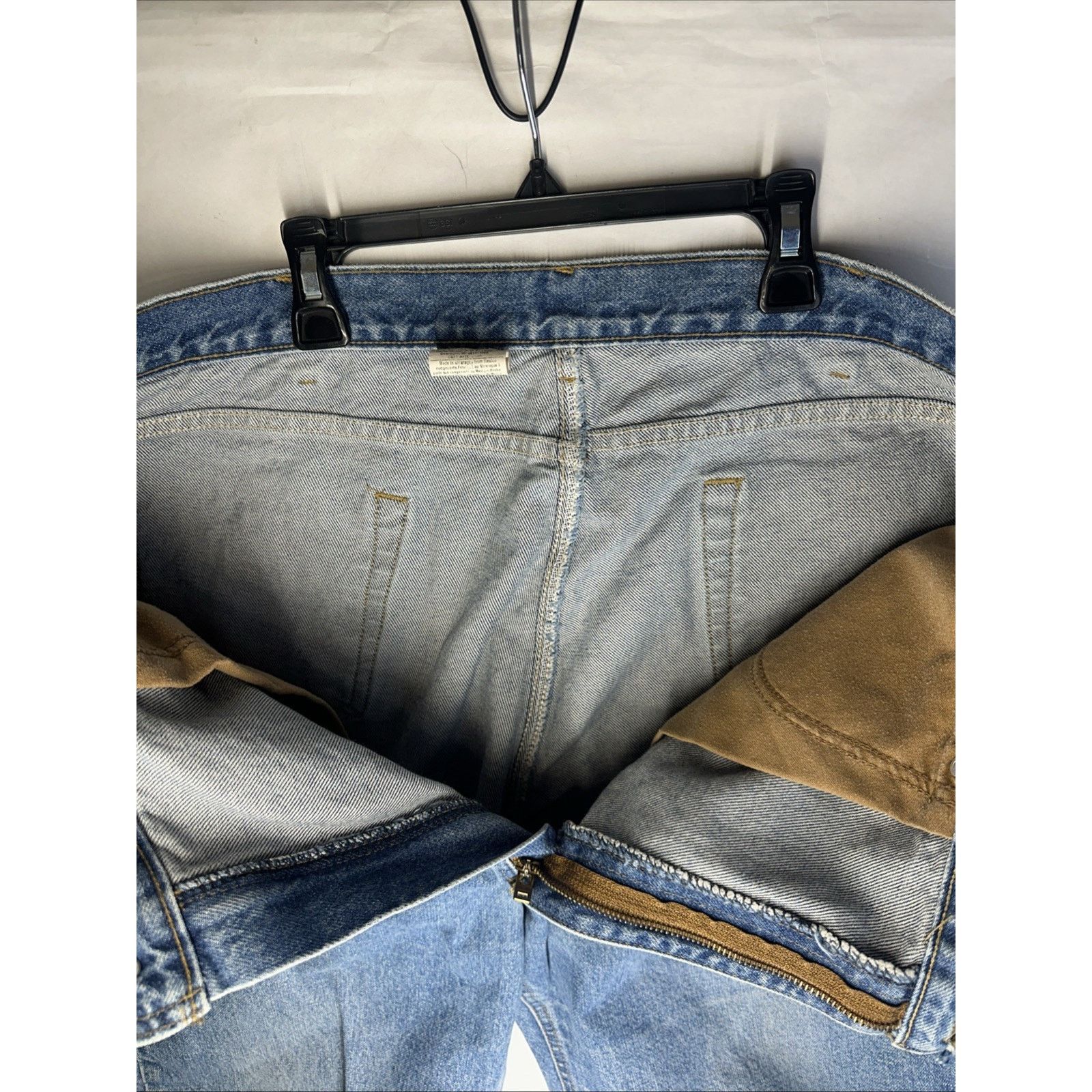 Carhartt Carhartt Denim Jeans Flannel Lined Men's Size 40X32 Blue Size US 40 / EU 56 - 6 Thumbnail