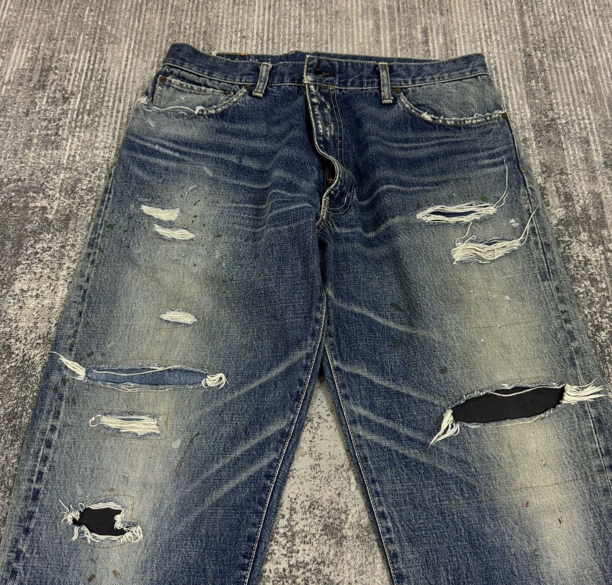 Visvim VISVIM 23AW I.C.T. SS JOURNEYMAN PANTS TACKED CRASH jeans Size US 40 / EU 56 - 4 Thumbnail