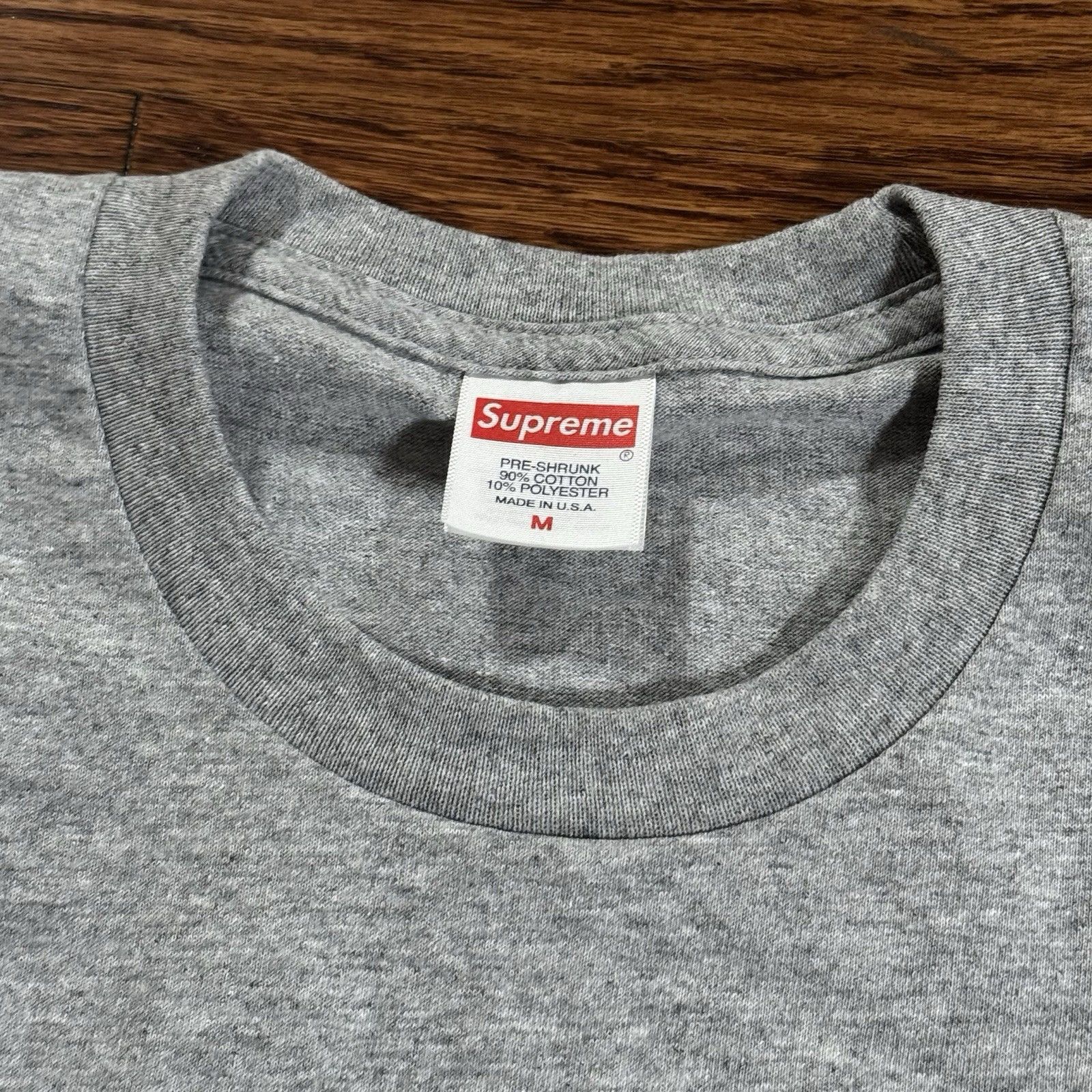 Supreme Supreme New York Mont Blanc Heather Gray T Shirt Medium Size US M / EU 48-50 / 2 - 3 Thumbnail