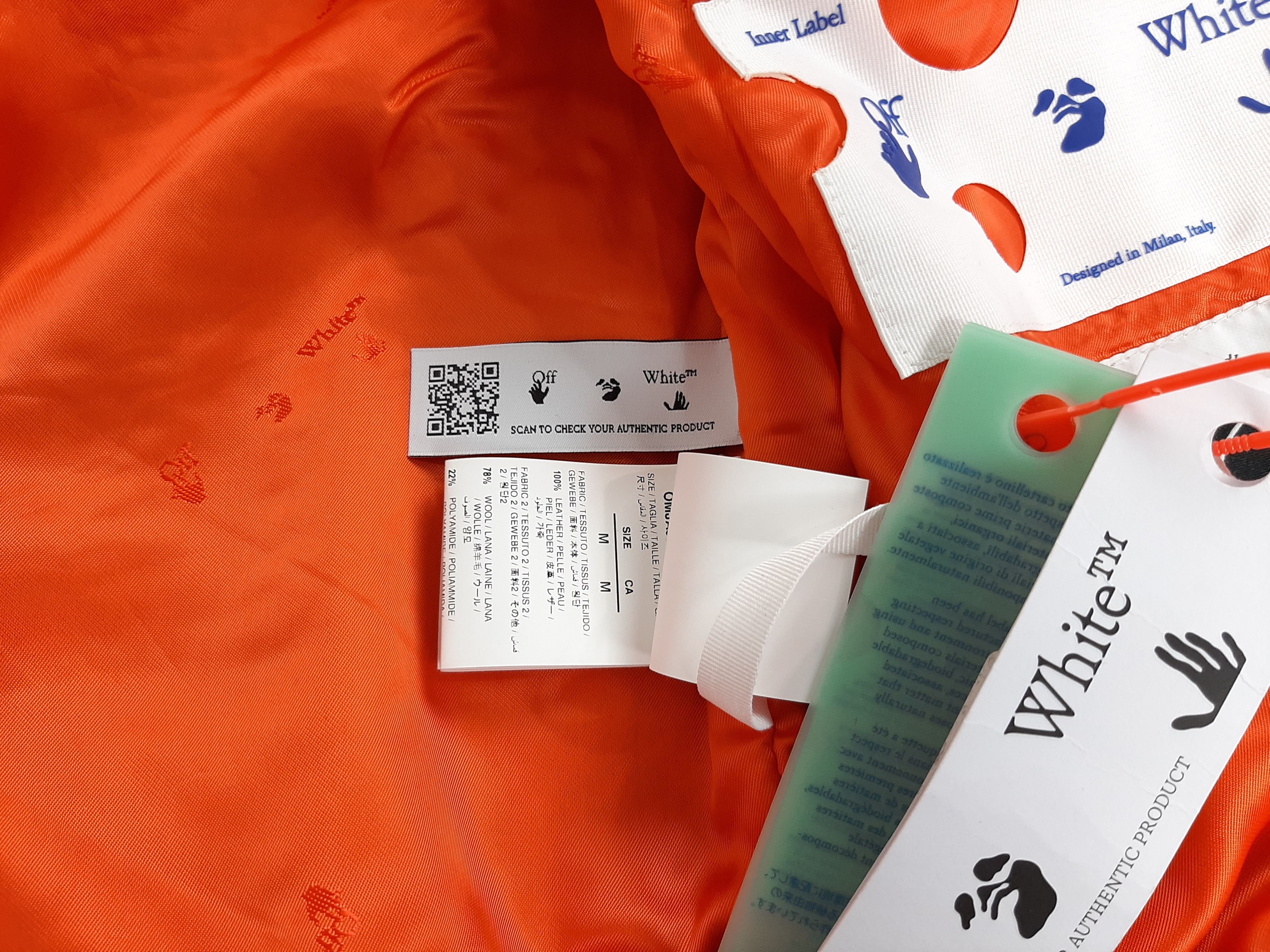 Off-White Off-White Patchwork Varsity Jacket Size M Seen on Ludacris Size US M / EU 48-50 / 2 - 13 Thumbnail