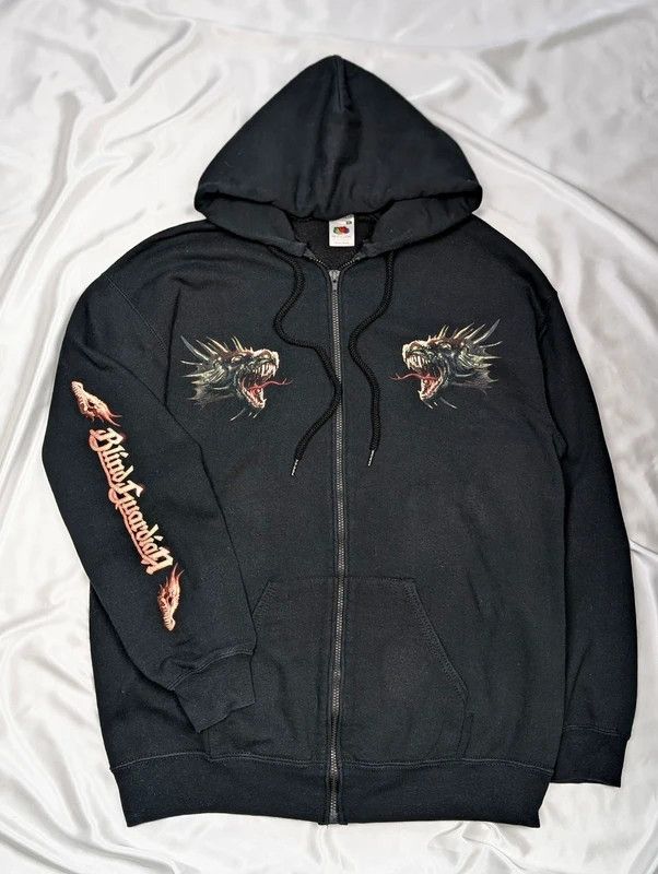 Fruit Of The Loom Blind Guardian Dragons Rock Metal Band Hoodie XL Size US XL / EU 56 / 4 - 3 Thumbnail