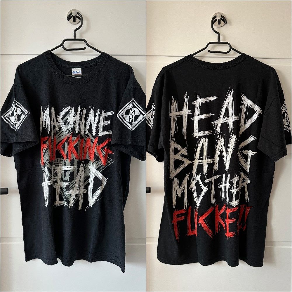 Band Tees Machine Head Fucking Bang Mother Fucker Graphic Tee Heavy Size US L / EU 52-54 / 3 - 1 Thumbnail
