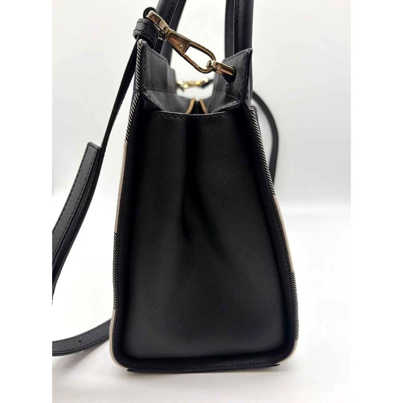 Vintage Kate Spade Black Shoulder Bag Size ONE SIZE - 4 Thumbnail