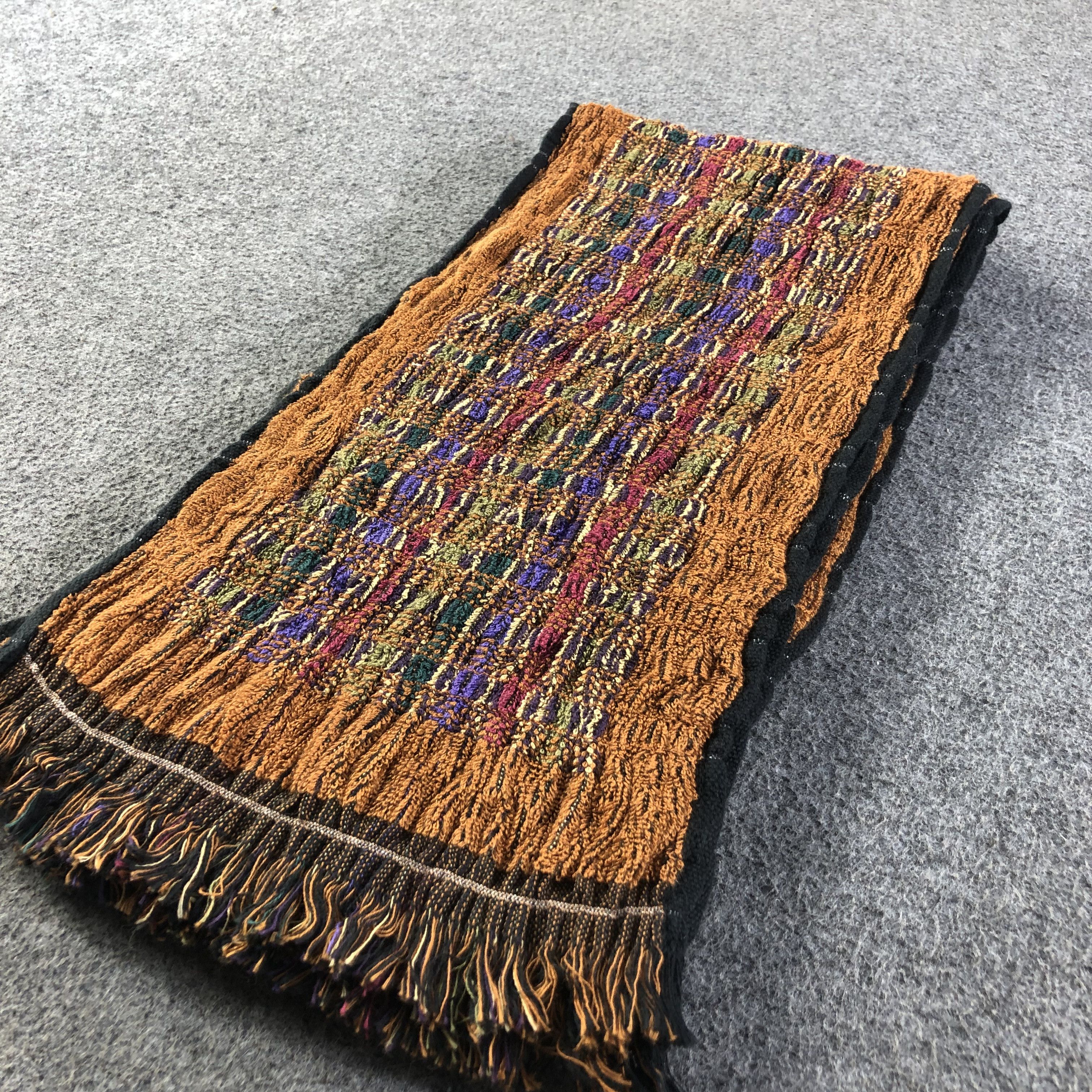 Missoni Missoni Cotton Scarf Muffler V1854 Size ONE SIZE - 4 Thumbnail