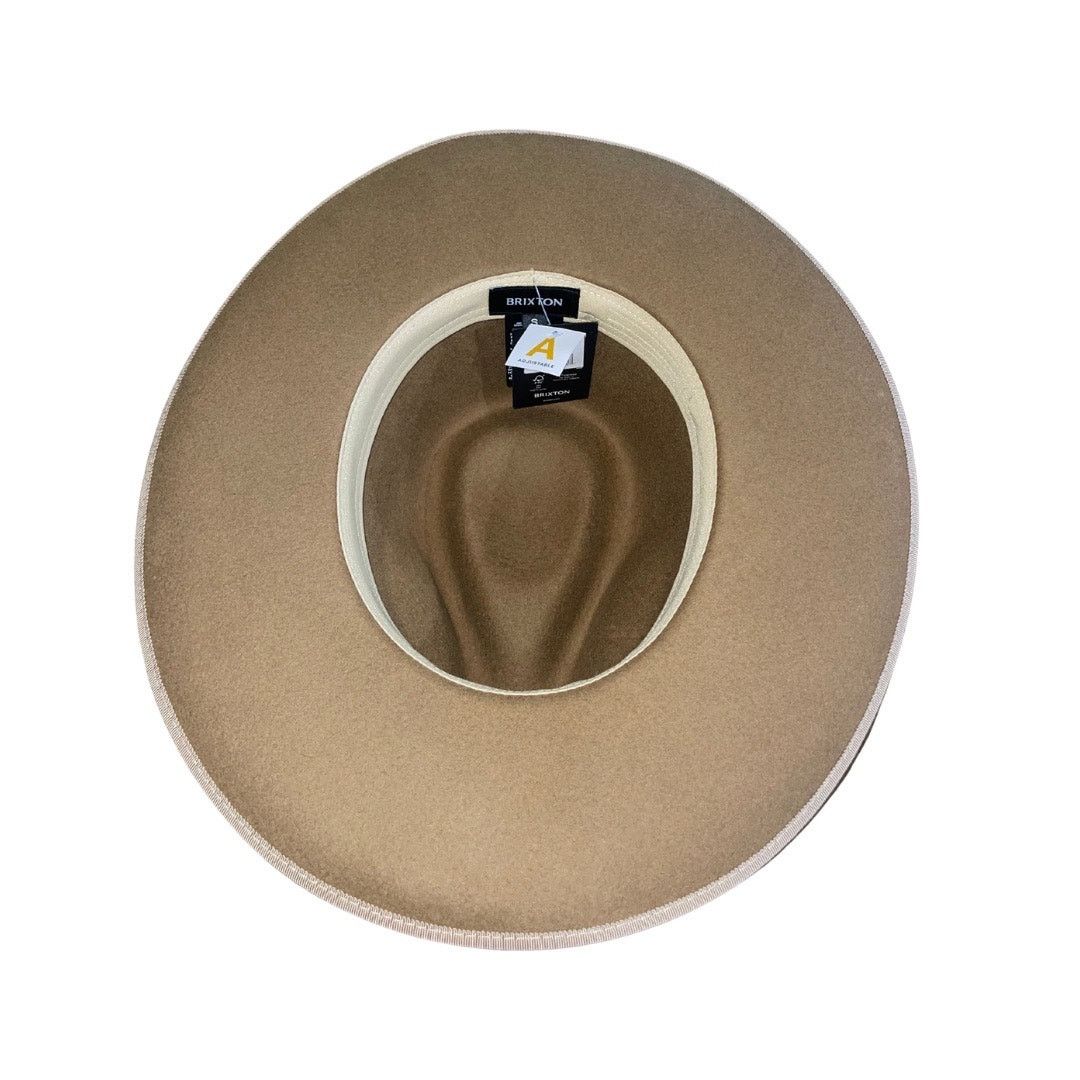 Brixton Reno Fedora Hat Adjustable Unisex Bronze Australian Wool NWT Size ONE SIZE - 3 Thumbnail