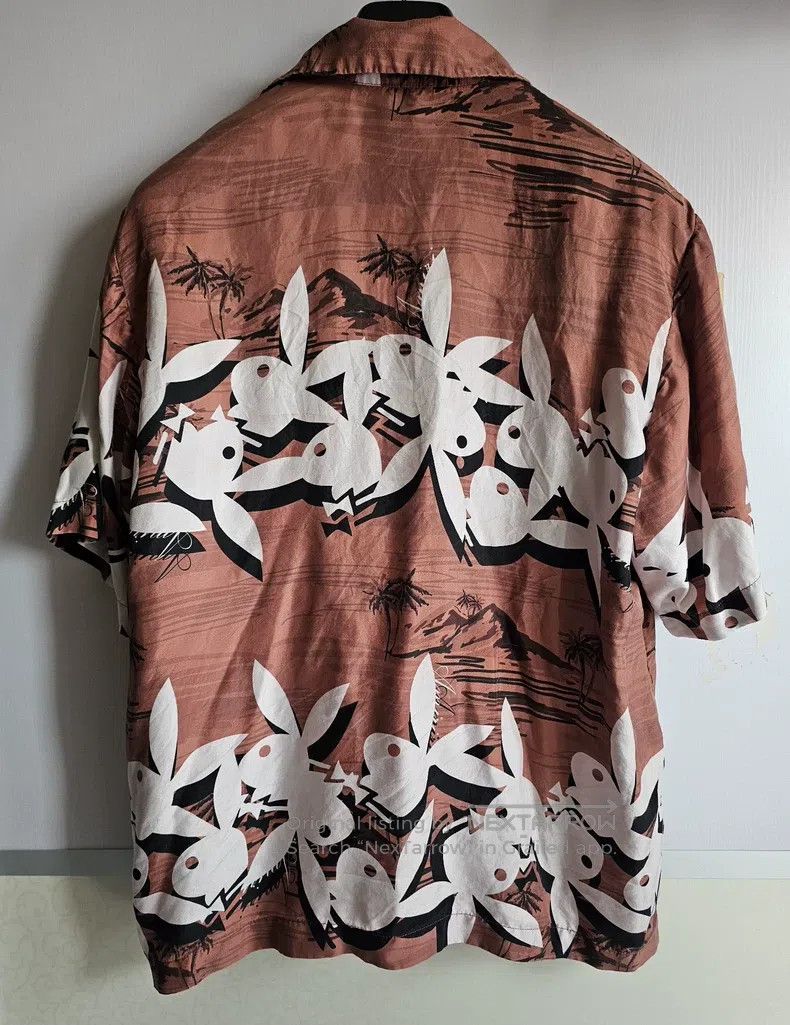 Amiri Amiri Size M Rabbit printed mulberry silk short sleeve shir Size US M / EU 48-50 / 2 - 2 Thumbnail