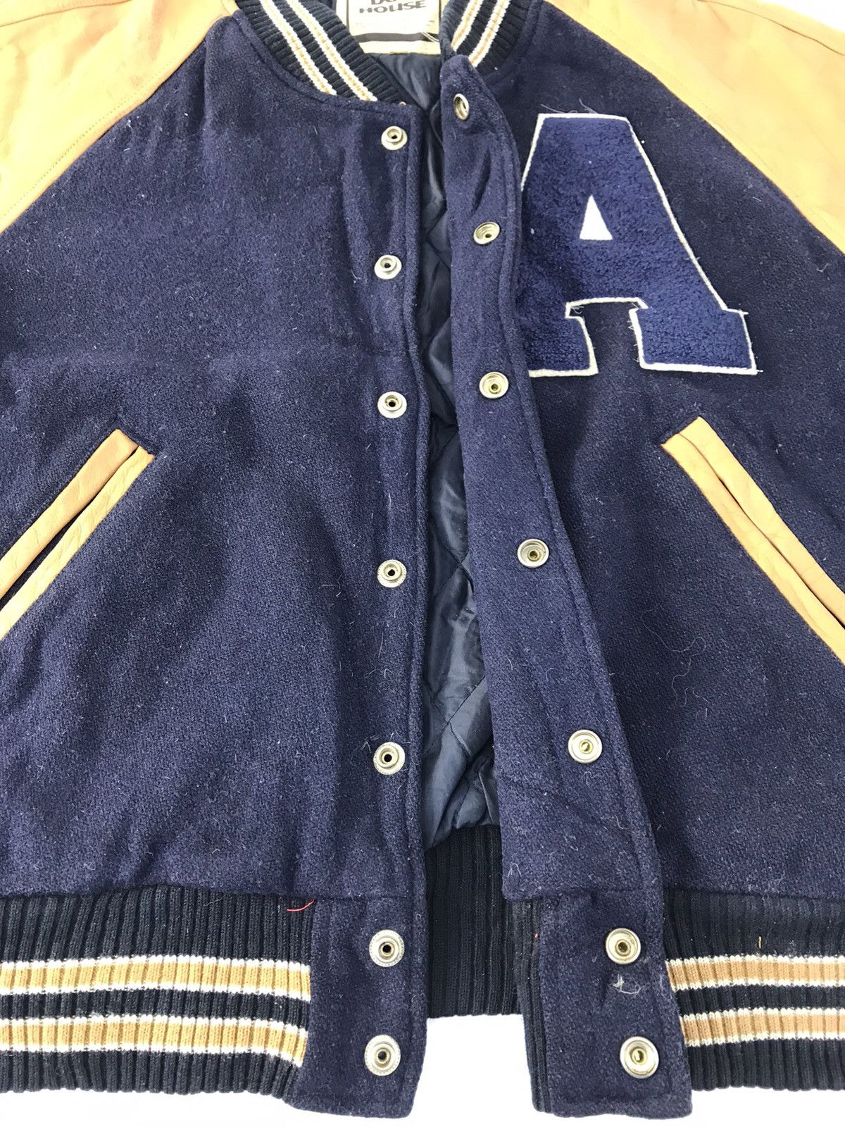 Genuine Leather Dog House Griffey 24 Simple Varsity Jacket Leather Sleeve Size US L / EU 52-54 / 3 - 5 Thumbnail