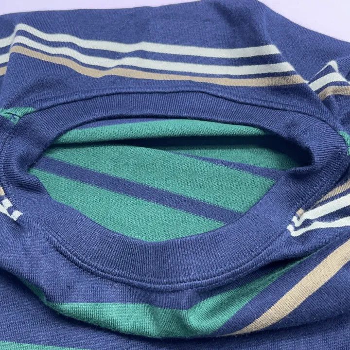 Wtaps WTAPS Striped Casual Embroidery Long Sleeve Tee -2507 Size US M / EU 48-50 / 2 - 6 Thumbnail