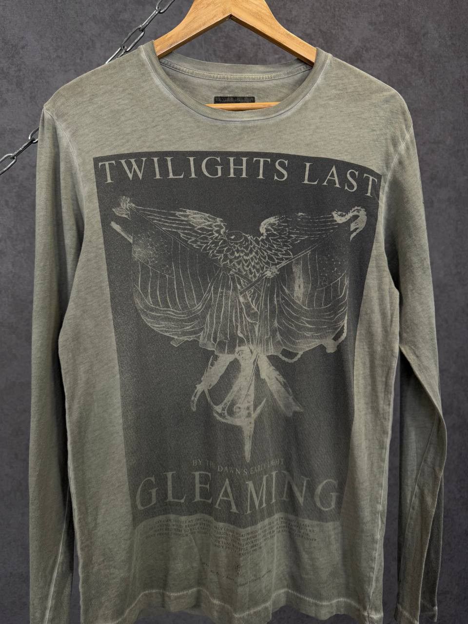 Allsaints Allsaints vintage designer art avant garde longsleeve Size US S / EU 44-46 / 1 - 4 Thumbnail