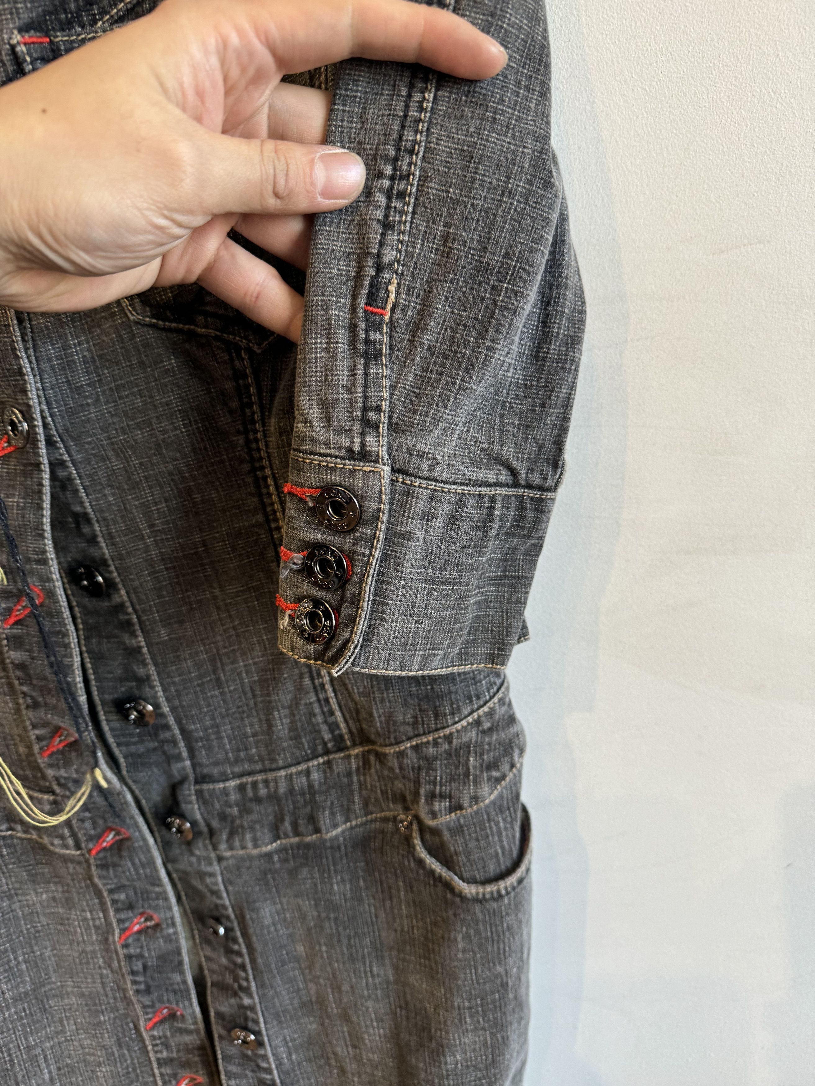 Ecko Unltd. × Vintage y2k Ecko Denim Jacket Size XS Size XS / US 0-2 / IT 36-38 - 4 Thumbnail