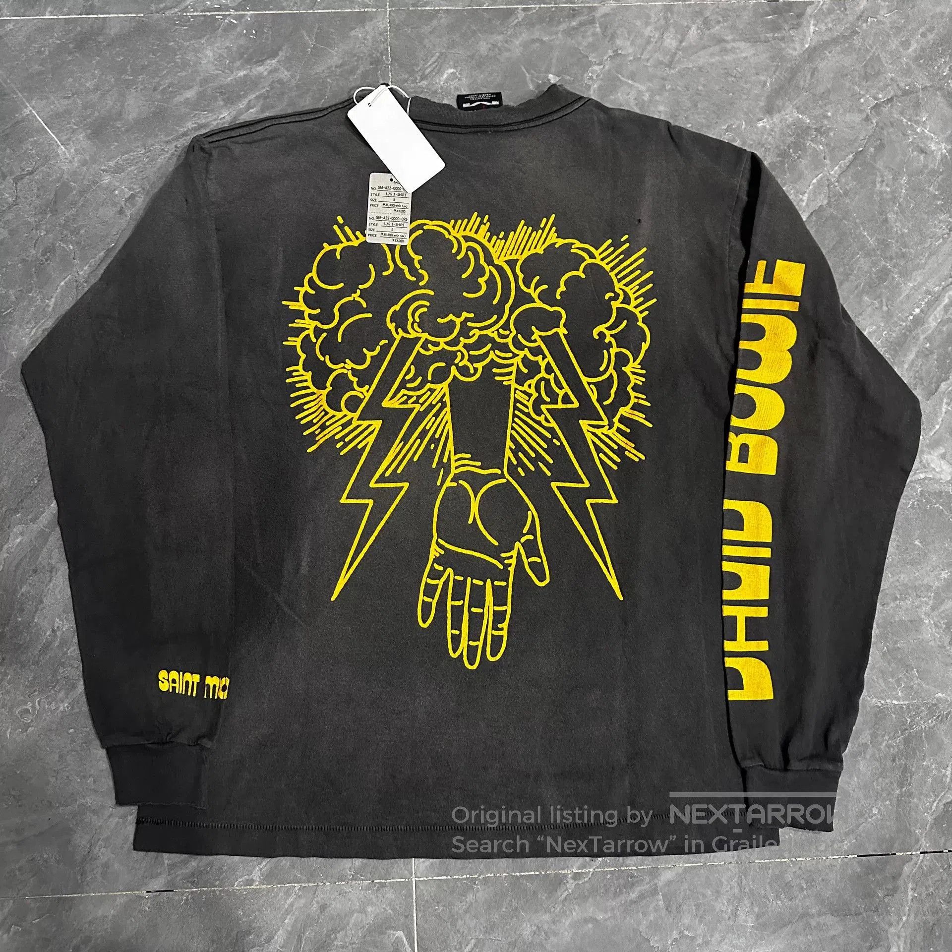Saint Michael Saint Michael Washed Black Portrait Long. Size US S / EU 44-46 / 1 - 2 Thumbnail