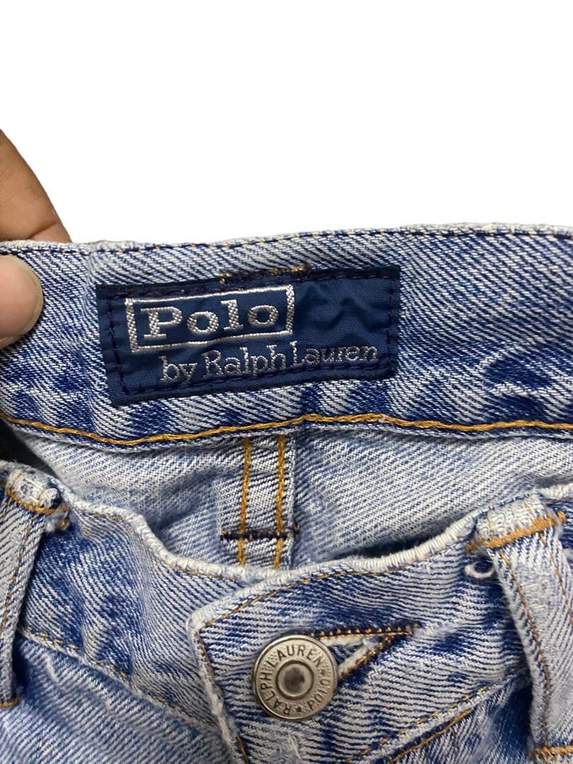 Polo Ralph Lauren 💥BEST OFFER💥 POLO RALPH LAUREN HI TECH DISTRESSED DENIM Size US 34 / EU 50 - 6 Thumbnail
