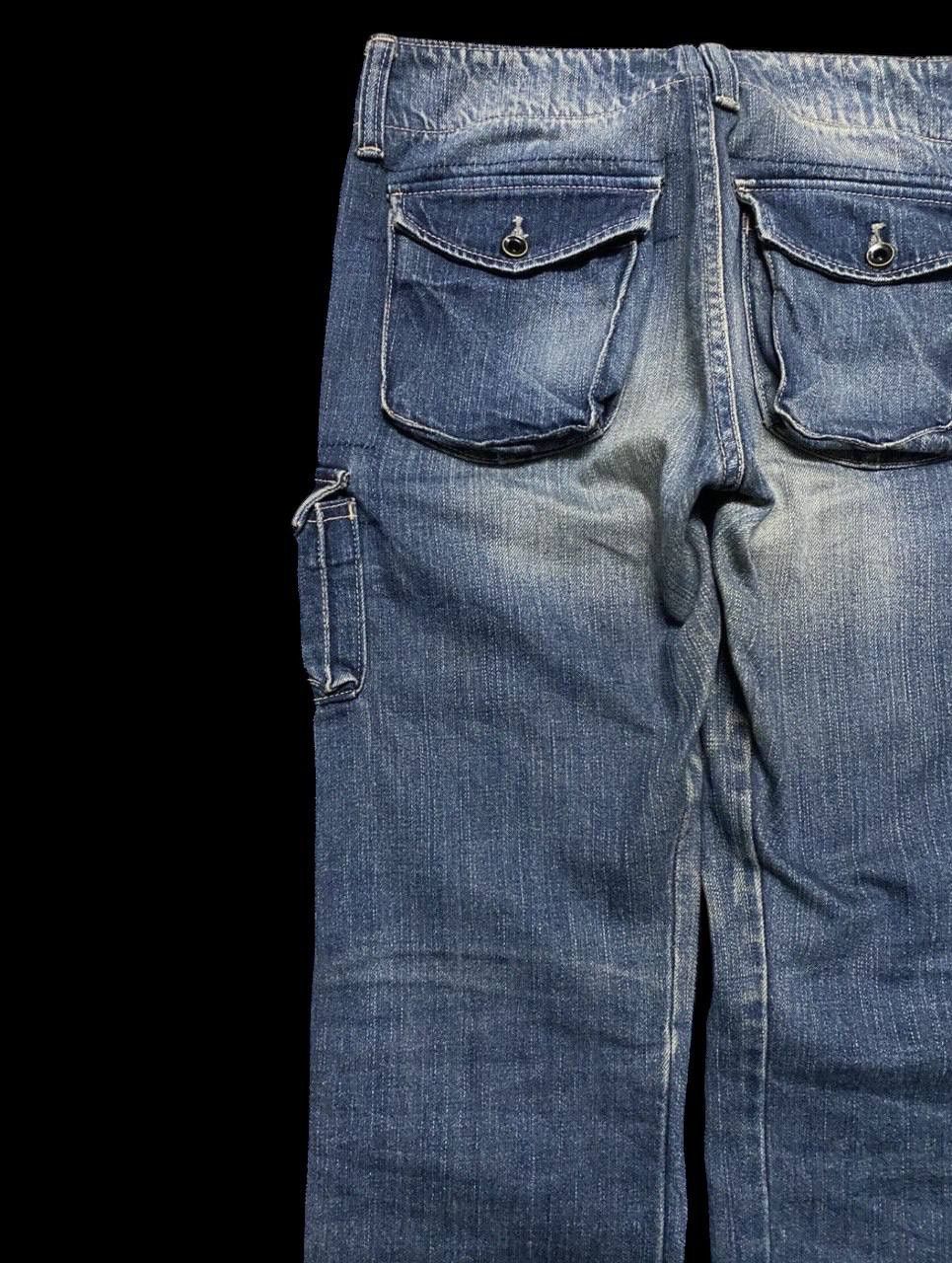 Japanese Brand RARE 90s John Bull Kojima Japan Mudwash Multipocket Style Size US 28 / EU 44 - 15 Thumbnail
