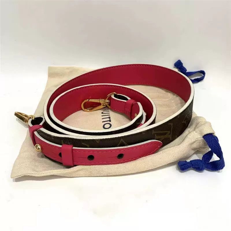 Louis Vuitton LV Monogram Rose Red Wide Strap Size ONE SIZE - 1 Preview
