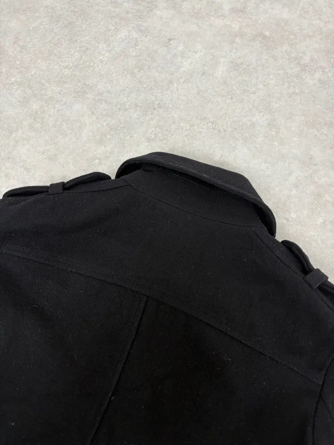 Diesel 2000s Diesel Black Caban Buttoned Jacket Size US M / EU 48-50 / 2 - 7 Thumbnail