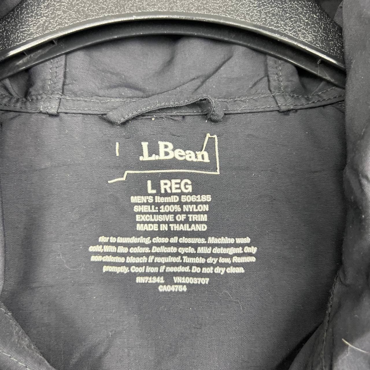 L.L. Bean LL Bean Anorak Windbreaker Jacket Men Full Zip Hooded L Size US L / EU 52-54 / 3 - 2 Thumbnail