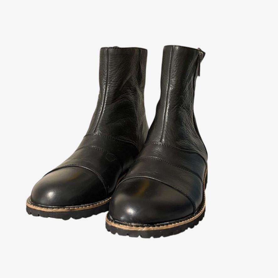 Other L'Amour Des Pieds Chelsea Boots 6.5 Black Leather Joose Ankl Size US 6.5 / IT 36.5 - 2 Thumbnail