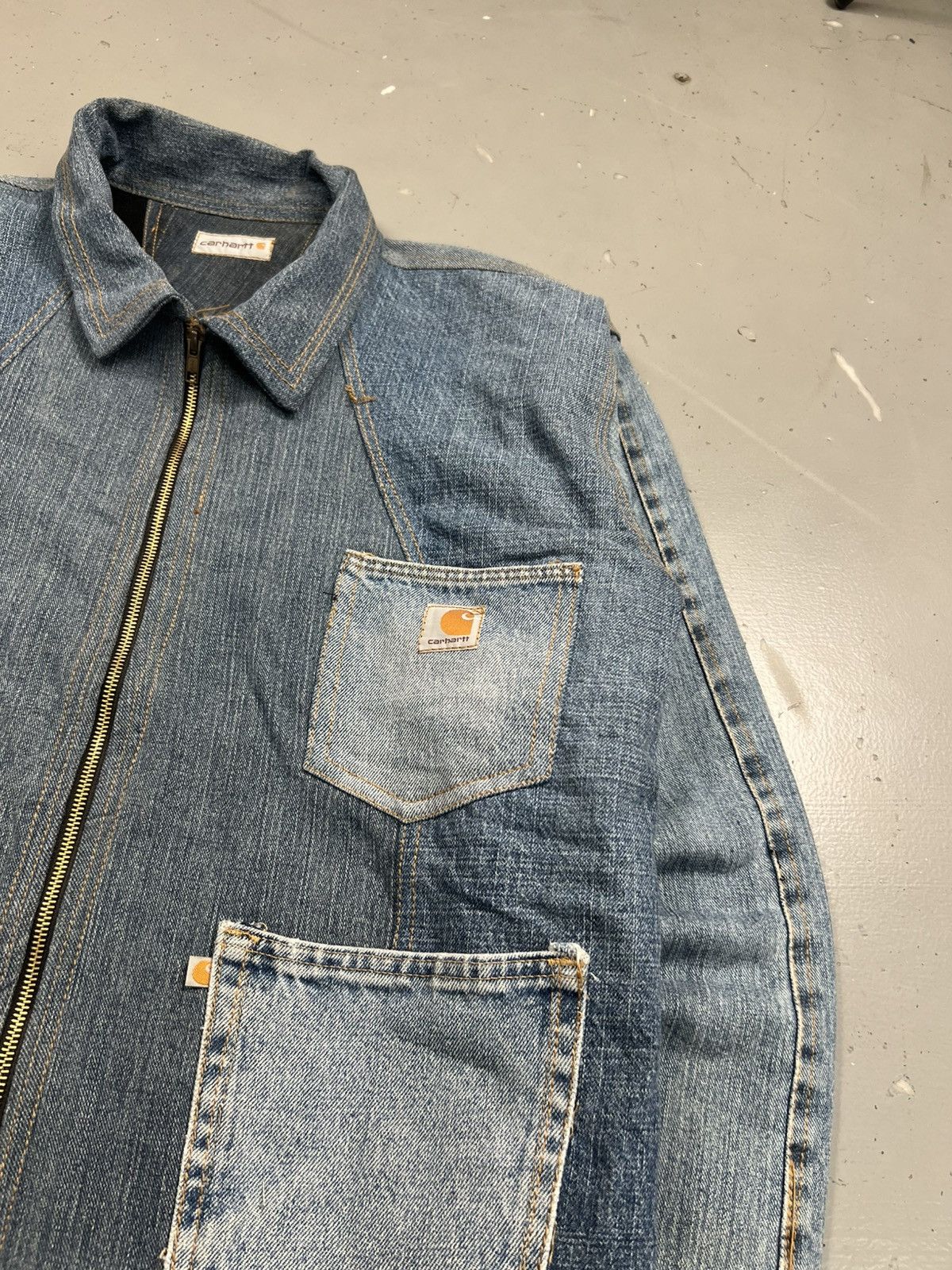 Carhartt Vintage custom up cycle Carhartt jacket - l Size US M / EU 48-50 / 2 - 3 Thumbnail