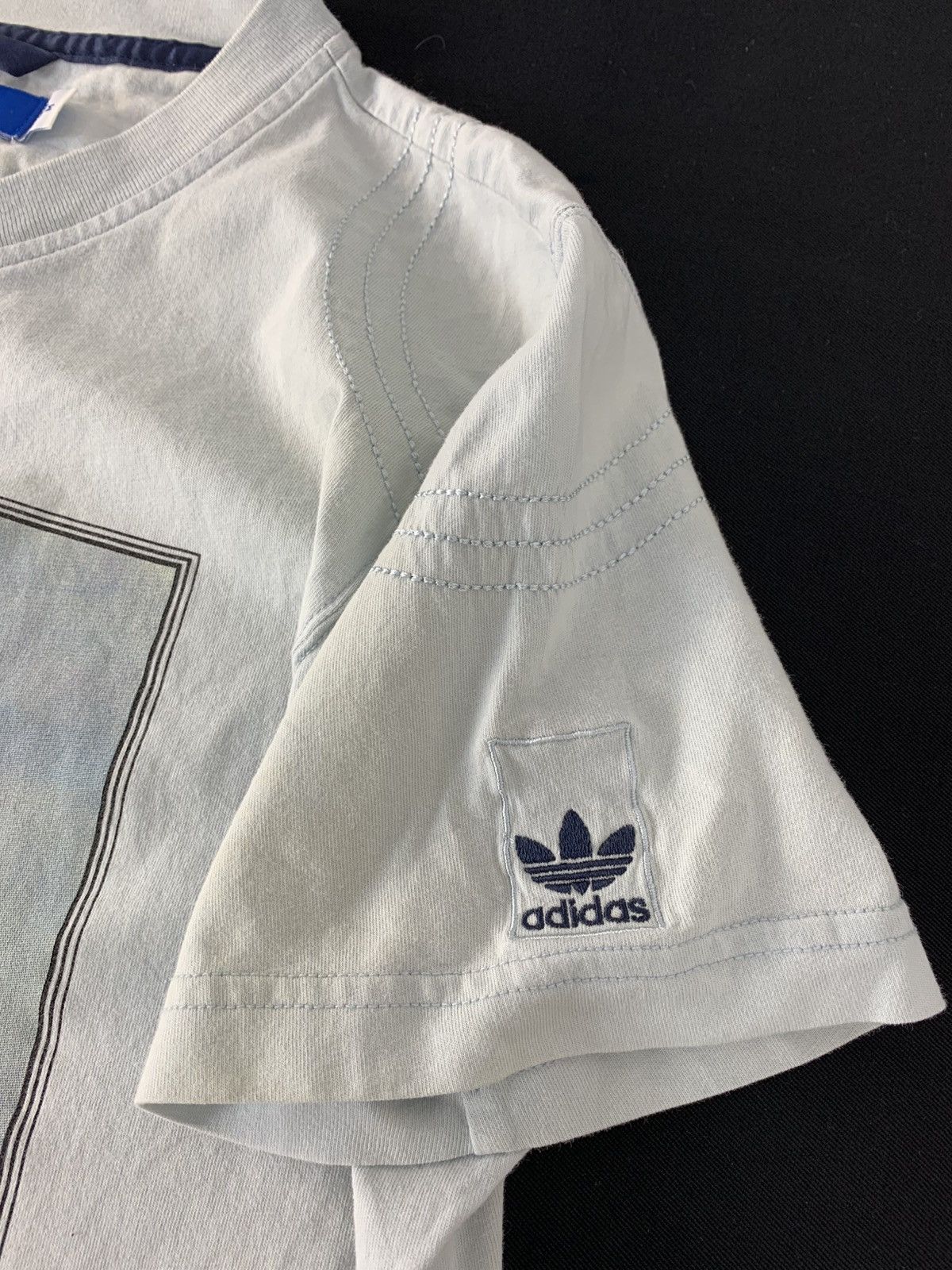 Adidas Adidas X Vespa Henley Neck Graphic Screen Printed T-shirt Size M / US 6-8 / IT 42-44 - 5 Thumbnail