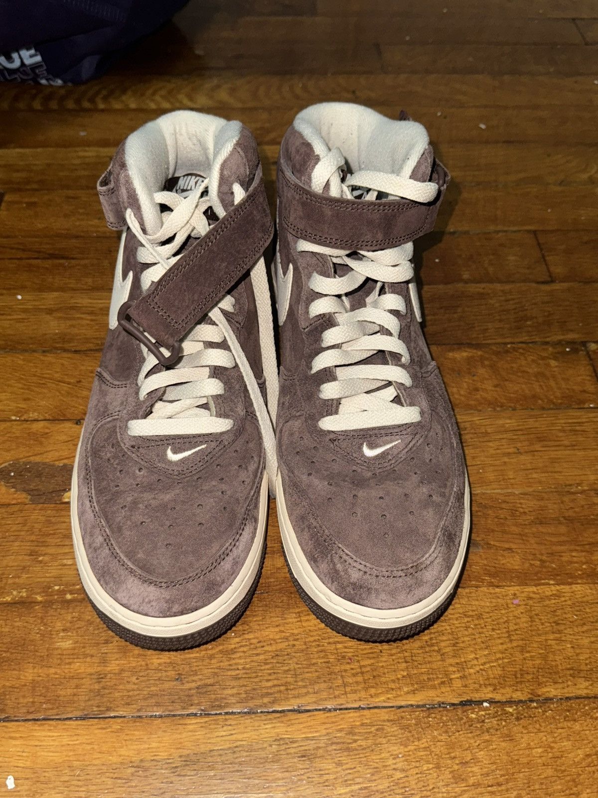 Nike Nike Air Force 1 Mid ’07 LV8 Suede – Brown/White Size US 9.5 / EU 42-43 - 3 Thumbnail