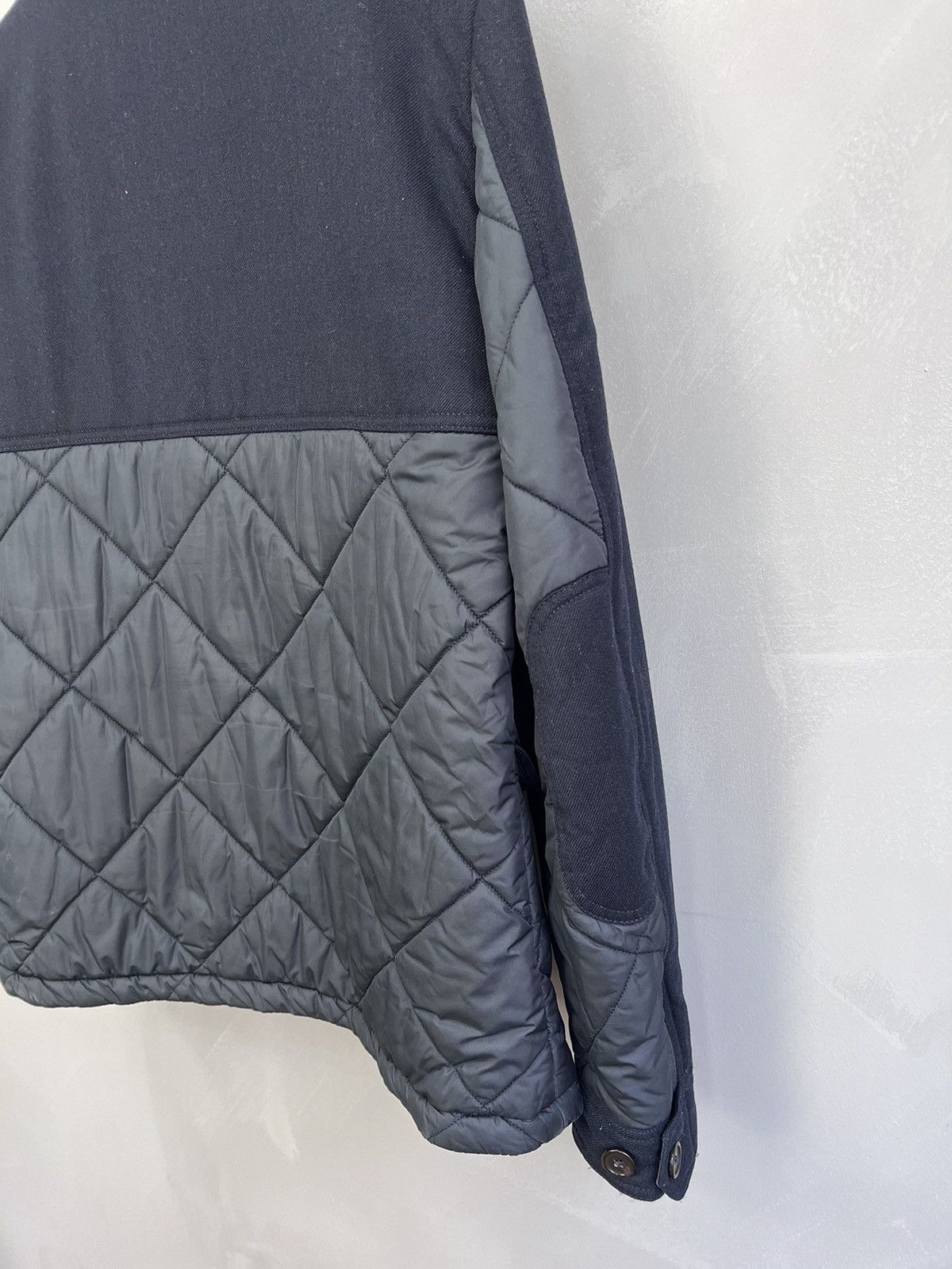 Designer × Hackett HACKETT WOOL COUNTRY PARKA PUFFER JACKET Size US M / EU 48-50 / 2 - 14 Thumbnail