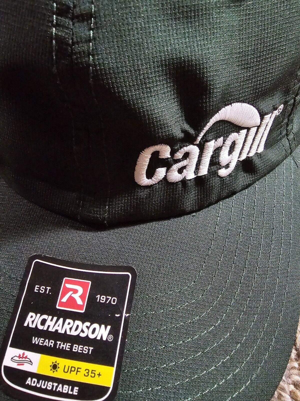 Designer Cargill logo Richardson 220 Strap Green Hat Size ONE SIZE - 3 Thumbnail
