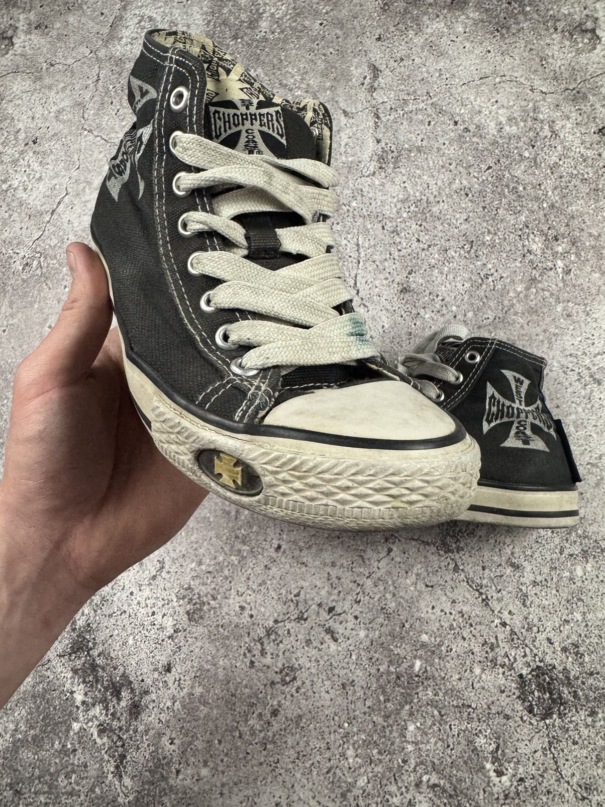 West Coast Choppers Vintage West Coast Choppers Sneakers Shoes y2k 90s Size 36 Size US 4 / IT 34 - 6 Thumbnail