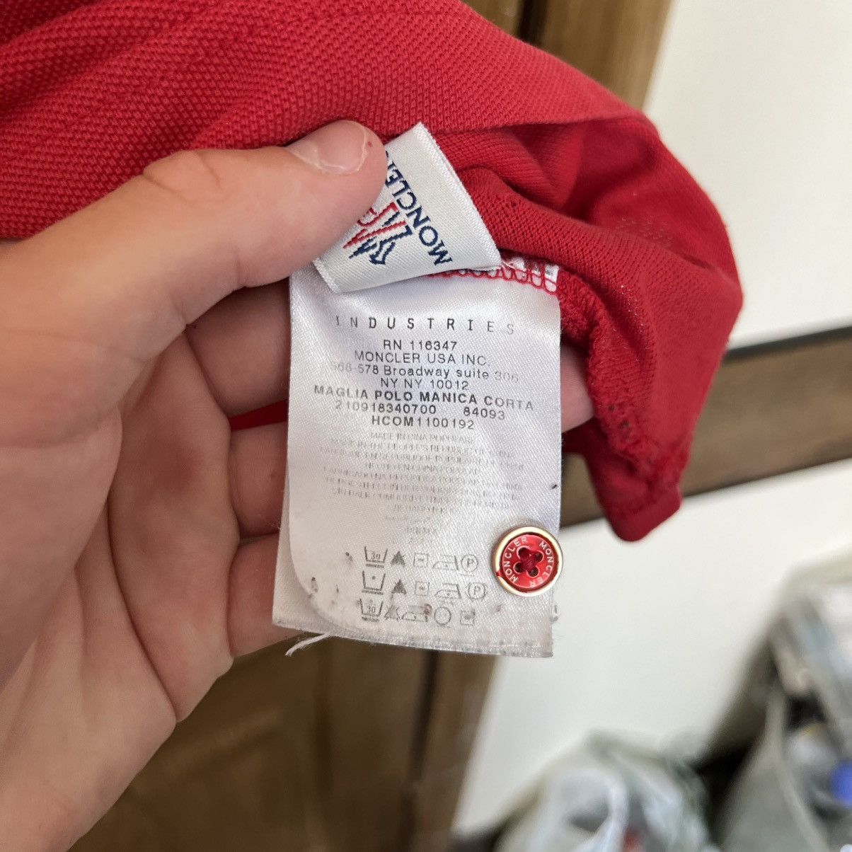 Moncler Moncler Polo T-Shirt Size US XL / EU 56 / 4 - 9 Thumbnail