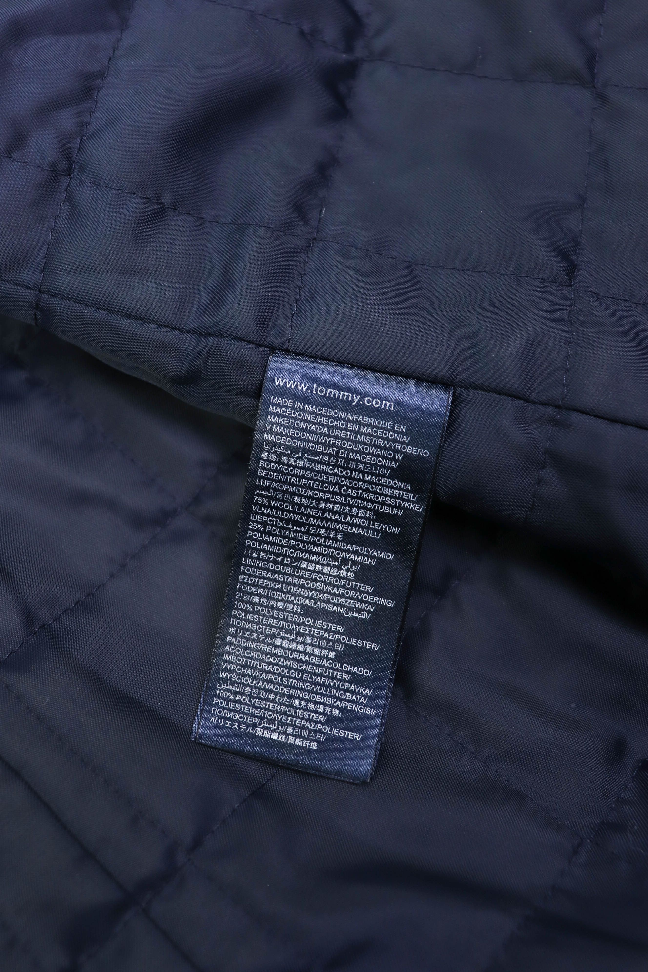 Tommy Hilfiger Tommy Hilfiger Double Breasted Dark Navy Blue Wool Peacoat Size US XXL / EU 58 / 5 - 12 Thumbnail
