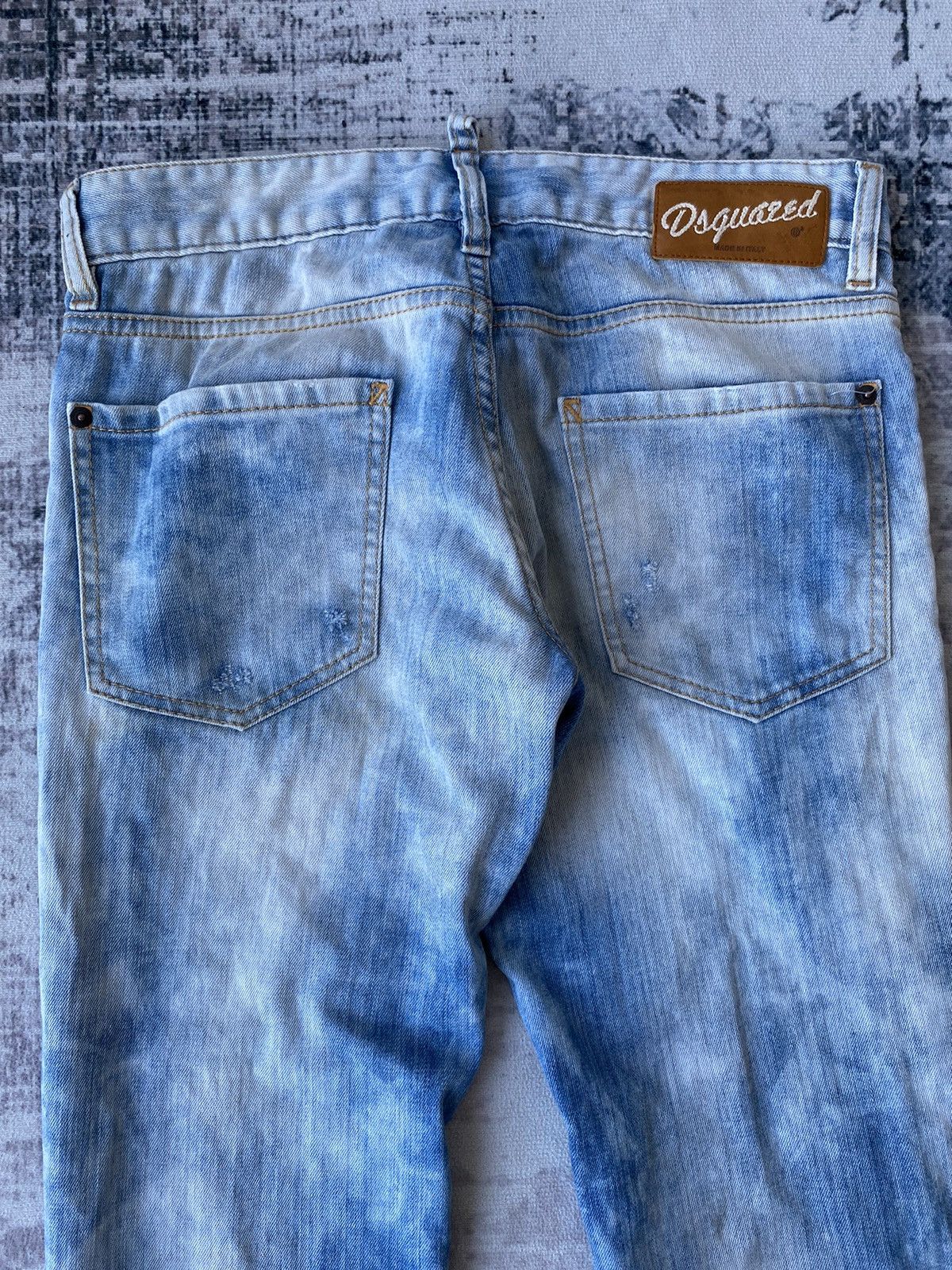 Dsquared2 Dsquared2 Bleached Distressed Jeans Size 30" / US 8 / IT 44 - 4 Thumbnail
