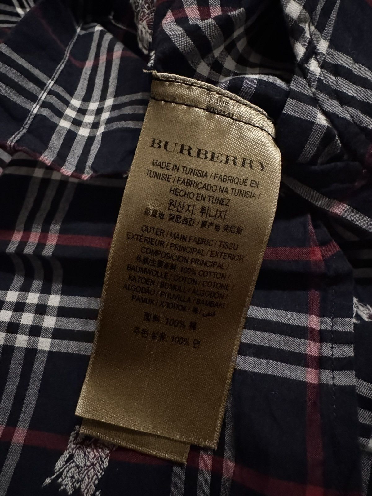 Burberry Burberry Check Shirt Size US M / EU 48-50 / 2 - 10 Thumbnail